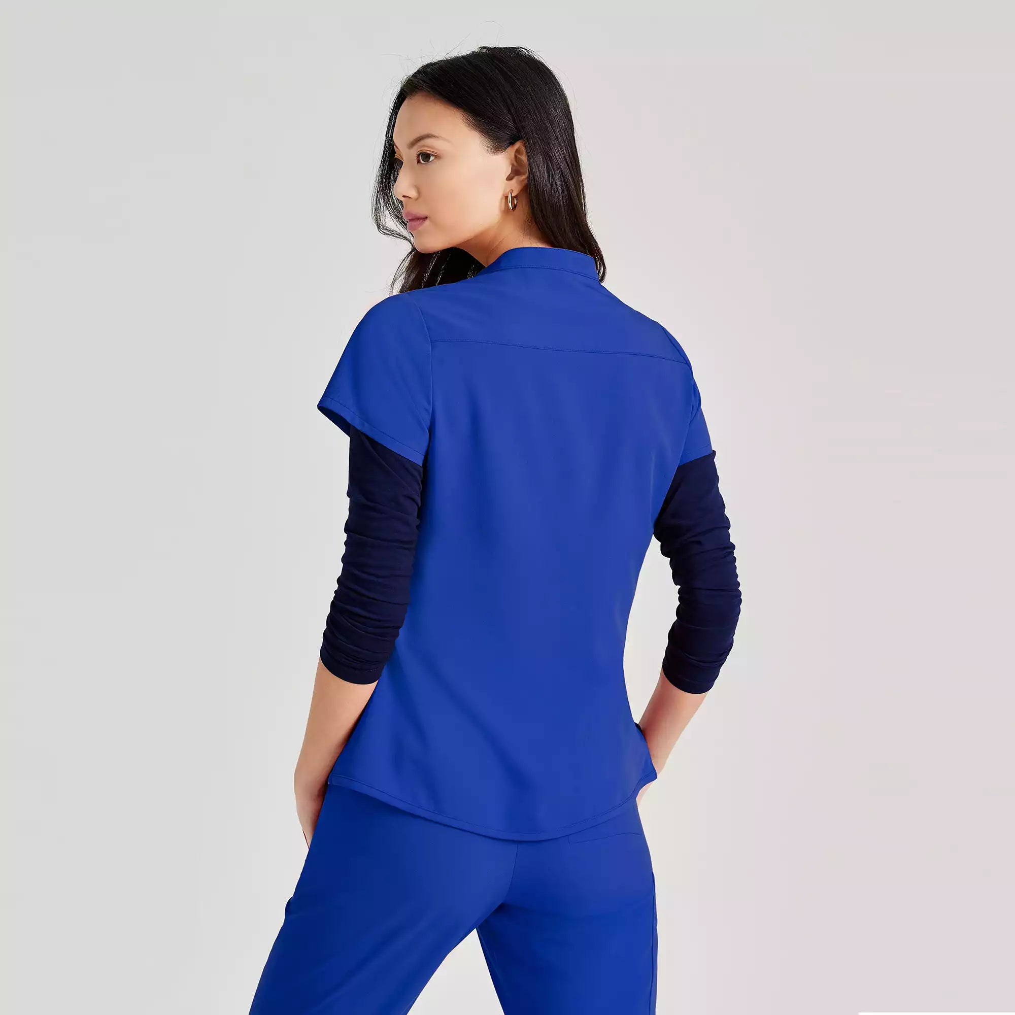 Barco Unify Women's 1 Pocket Collar Tuck In Top | BUT163