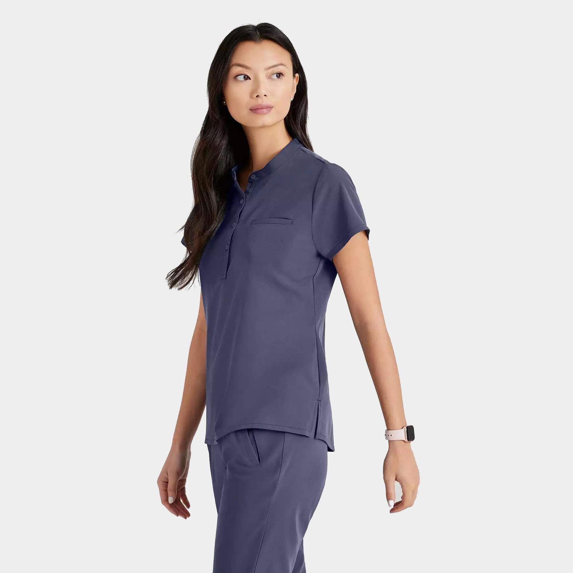 Barco Unify Women's 1 Pocket Collar Tuck In Top | BUT163