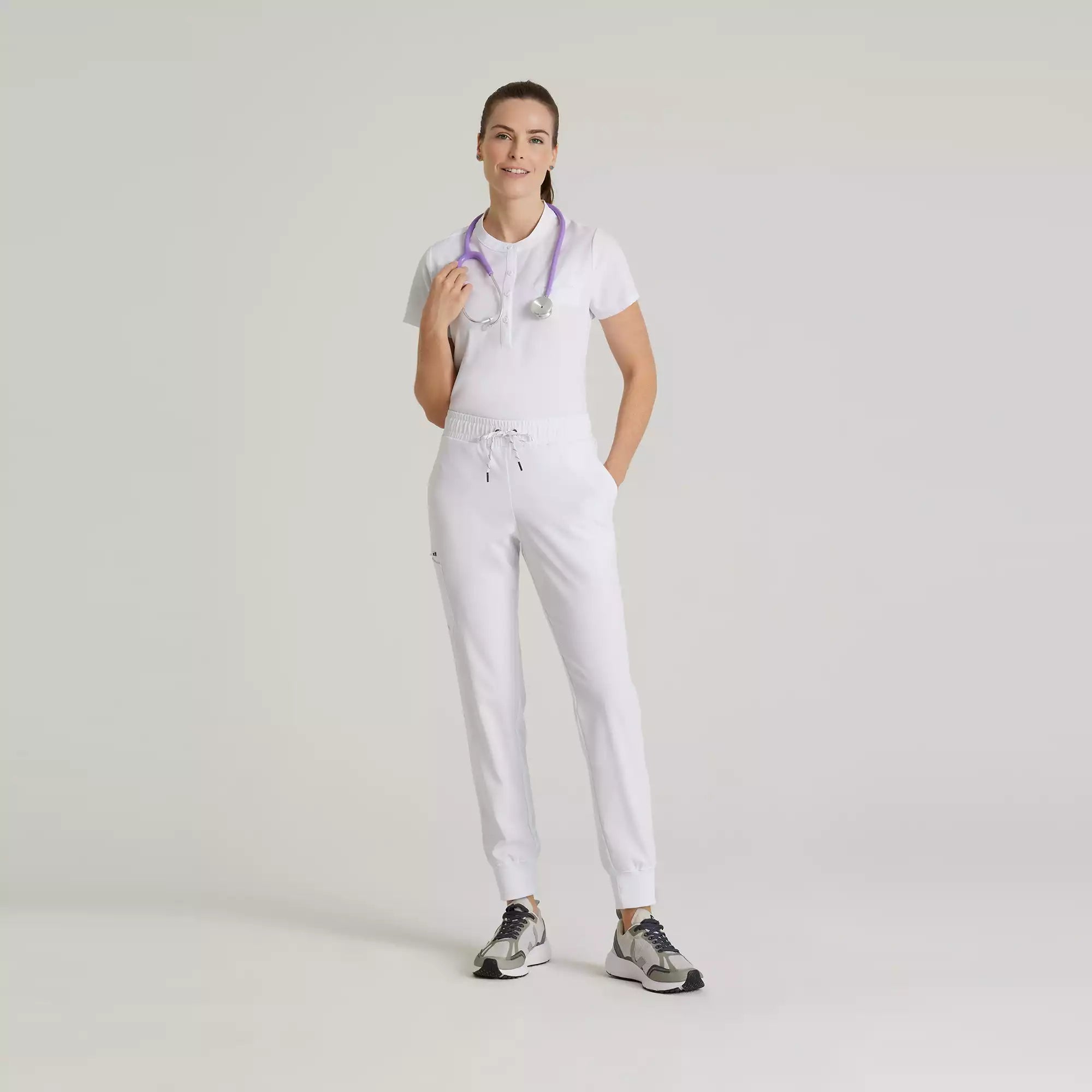 Barco Unify Women's 1 Pocket Collar Tuck In Top | BUT163