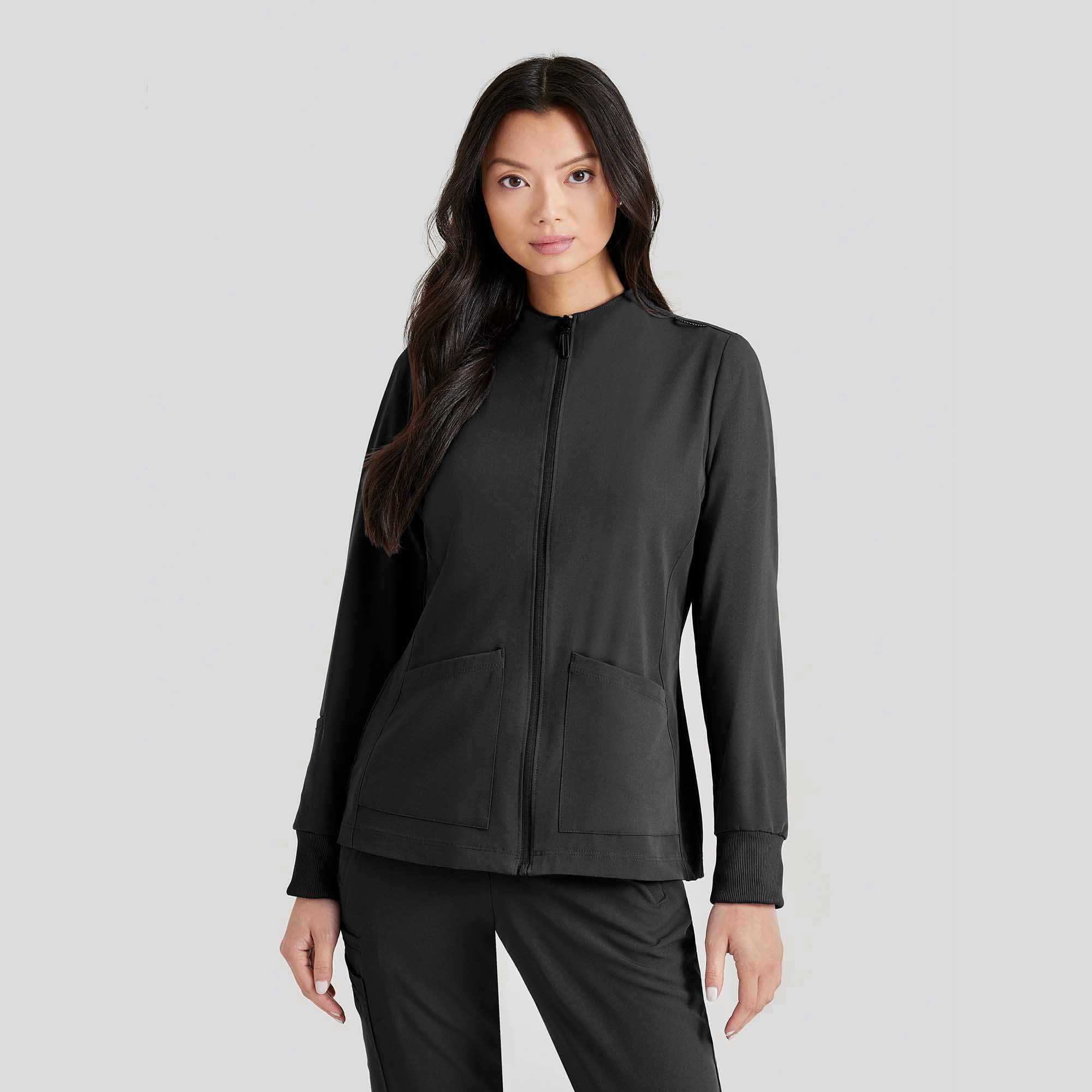 Barco Unify Women's 3 Pocket Zip Front Warm Up Jacket | BUW884