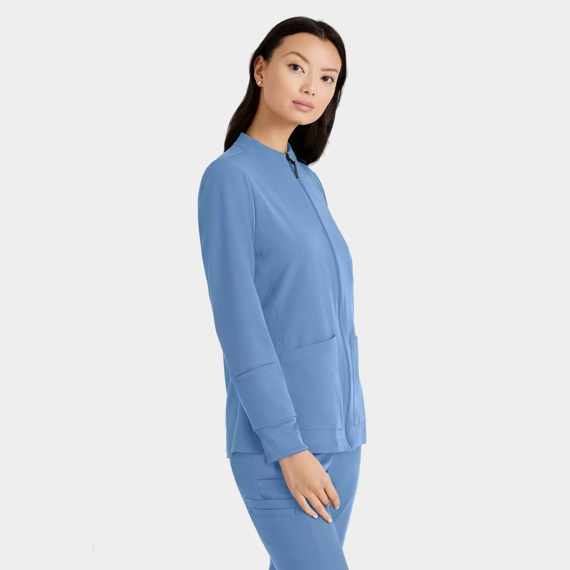 Barco Unify Women's 3 Pocket Zip Front Warm Up Jacket | BUW884
