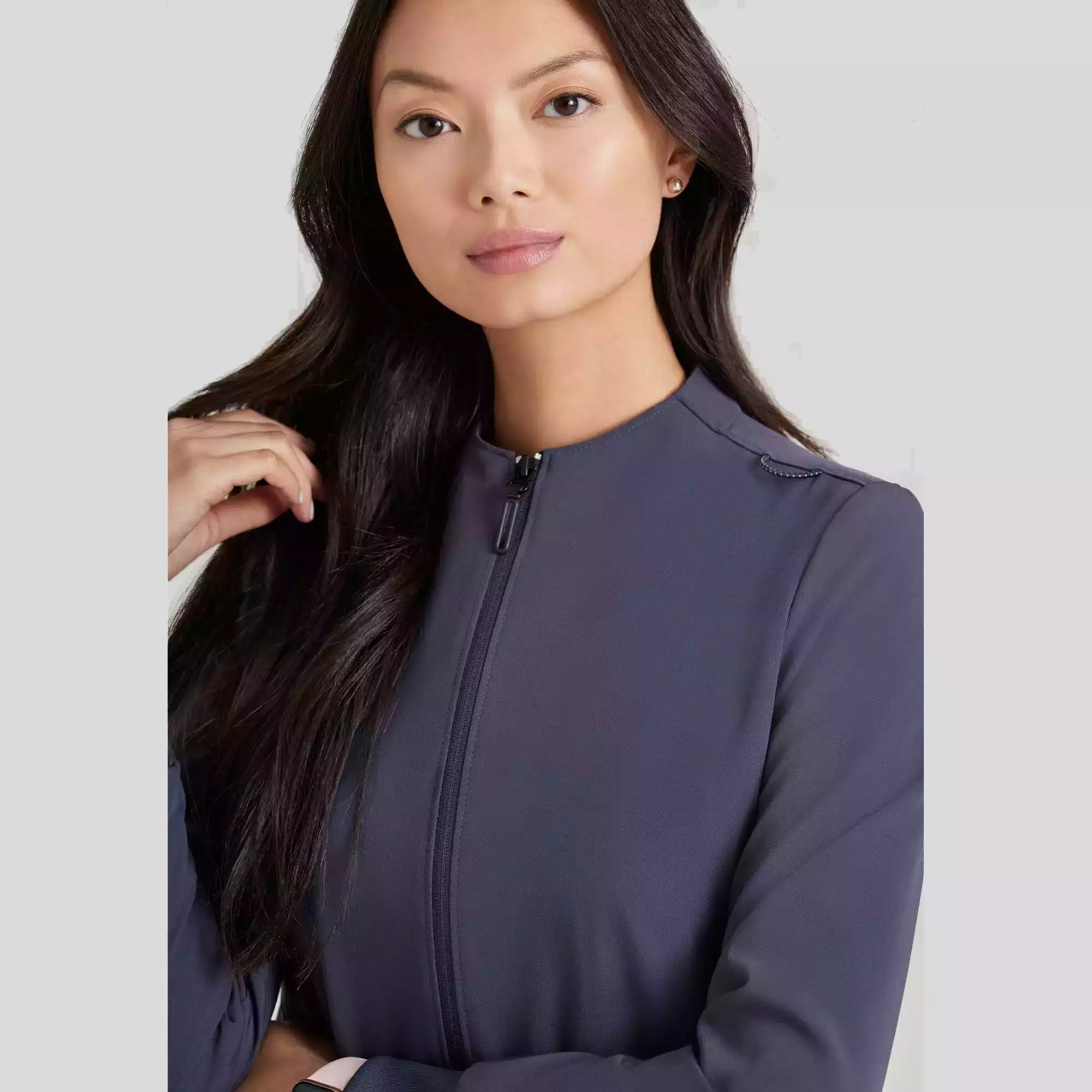 Barco Unify Women's 3 Pocket Zip Front Warm Up Jacket | BUW884