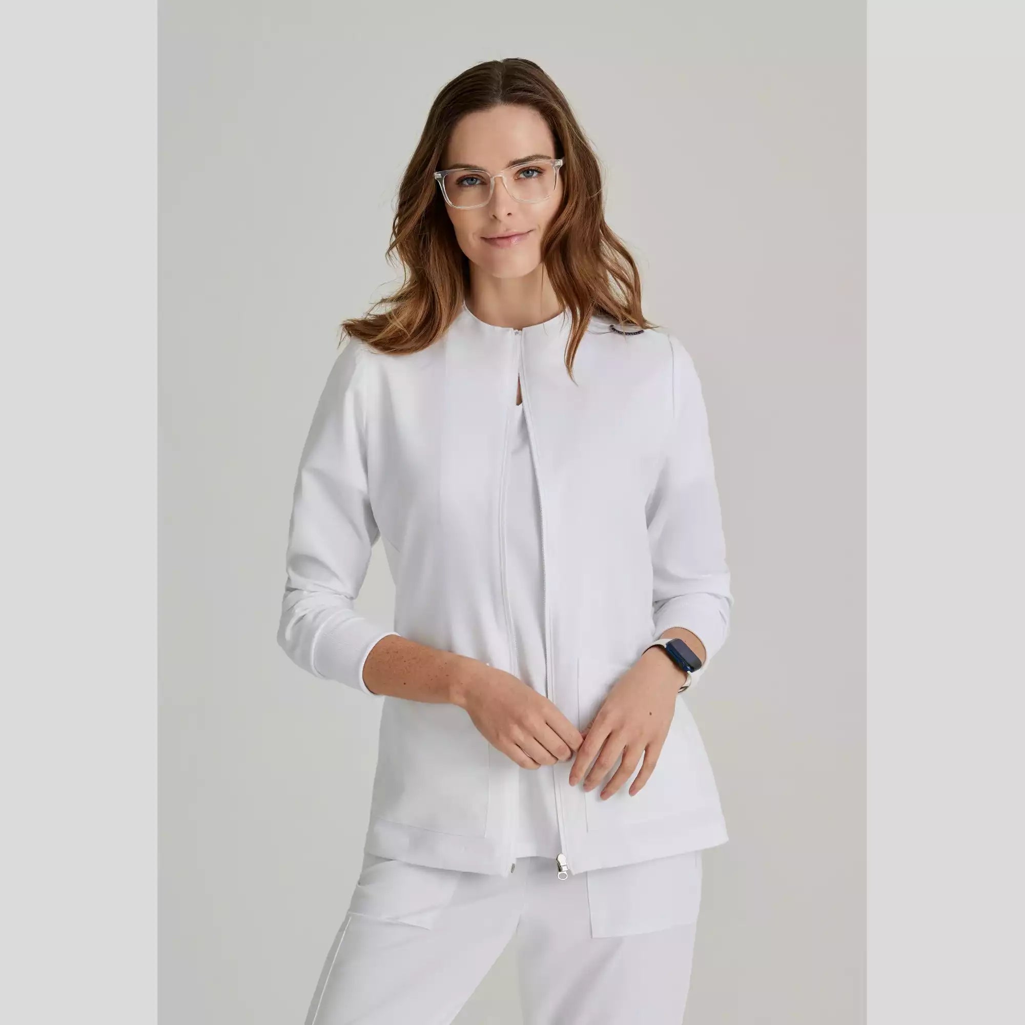 Barco Unify Women's 3 Pocket Zip Front Warm Up Jacket | BUW884