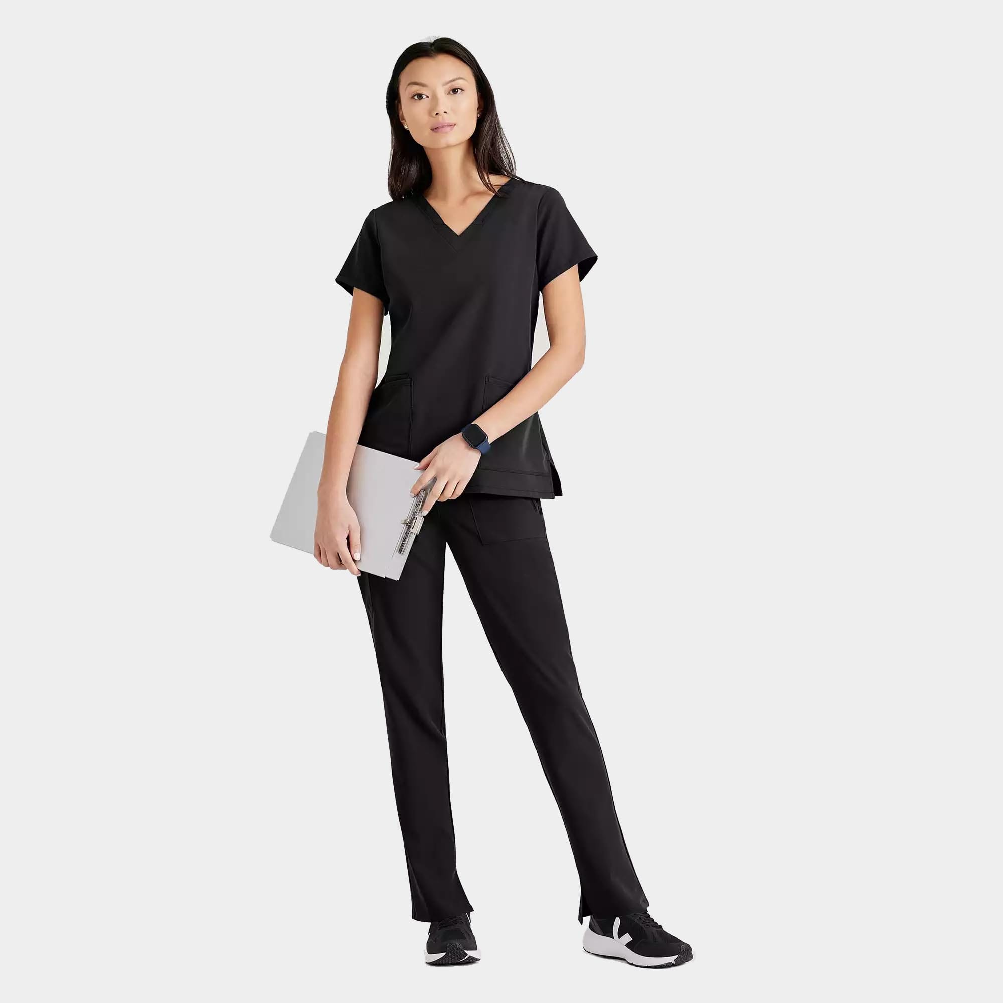 Barco Unify Women's 4 Pocket V-neck Top | BUT167