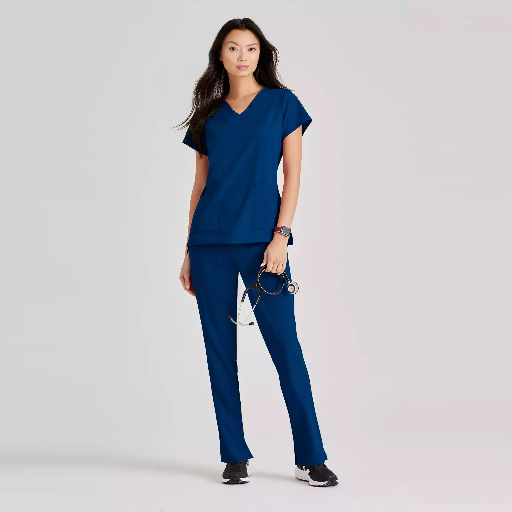 Barco Unify Women's 4 Pocket V-neck Top | BUT167