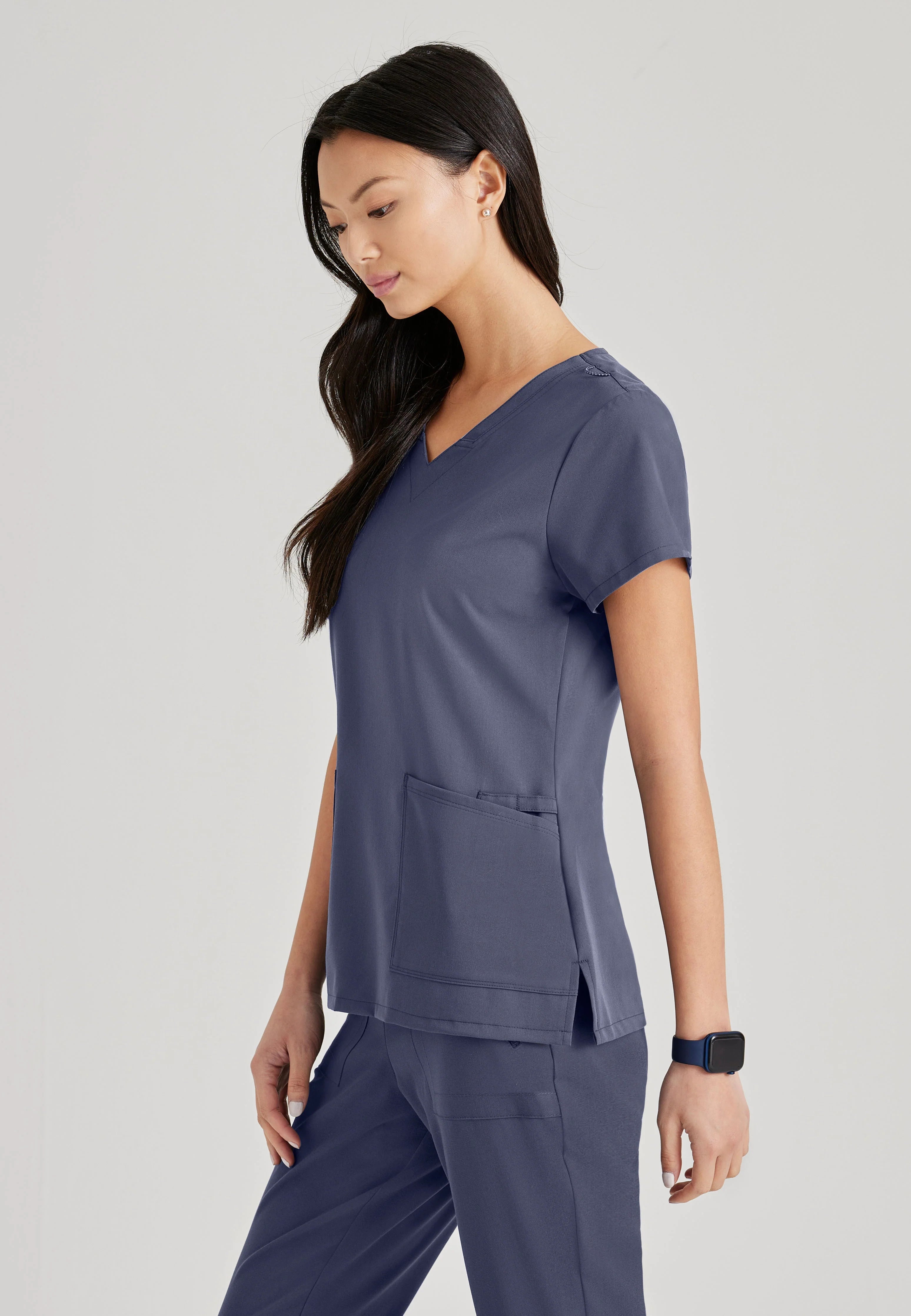 Barco Unify Women's 4 Pocket V-neck Top | BUT167