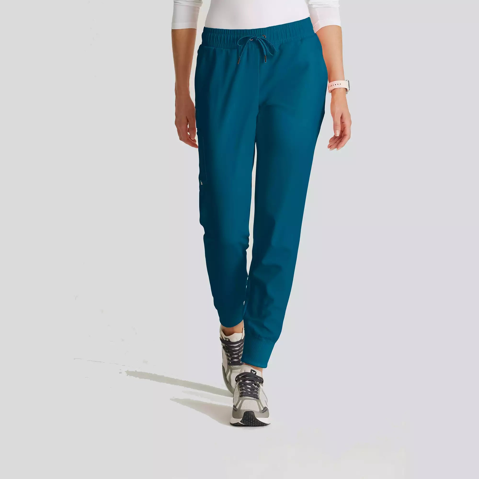 Barco Unify Women's 5 Pocket Elastic Waistband Rib Cuff Jogger | BUP647
