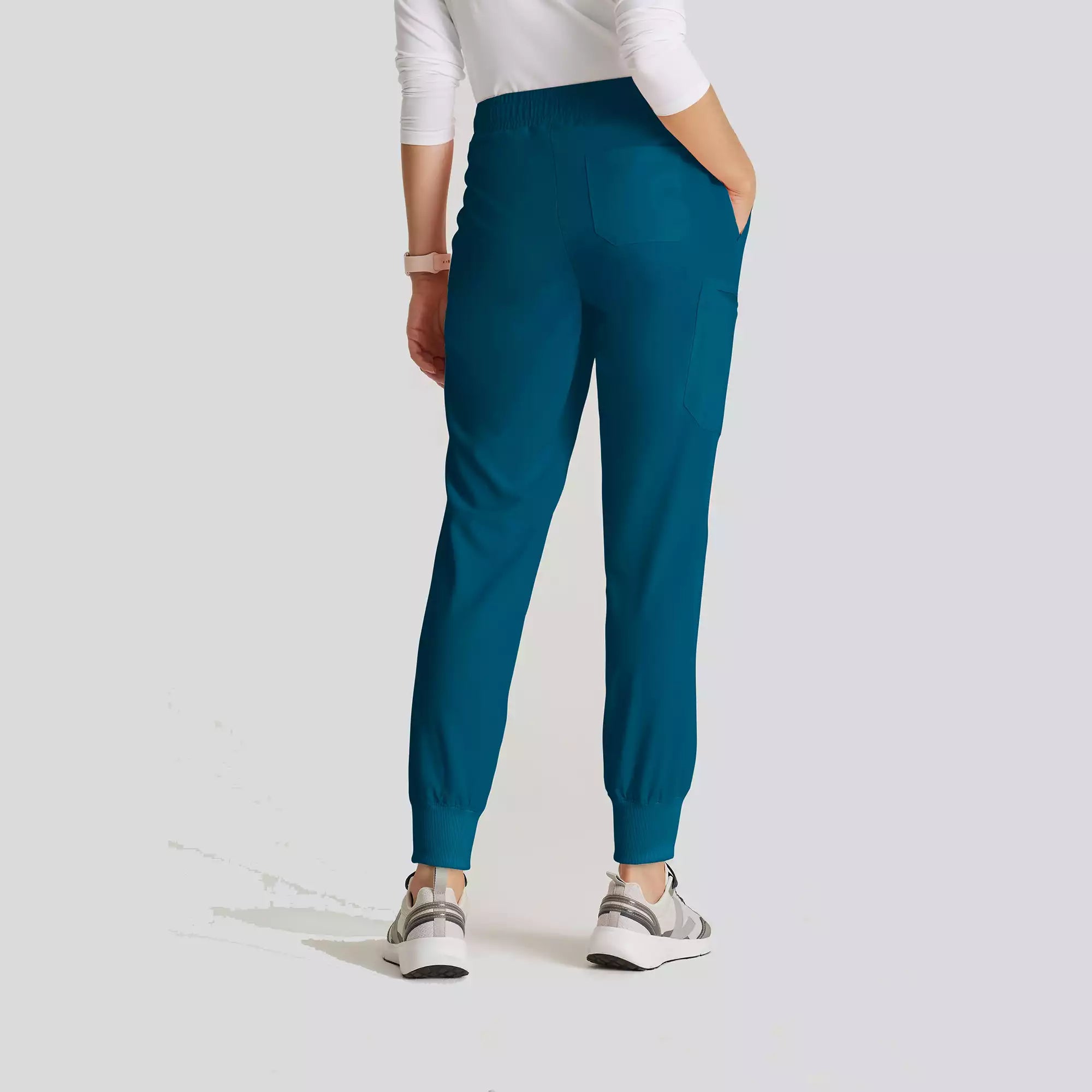 Barco Unify Women's 5 Pocket Elastic Waistband Rib Cuff Jogger | BUP647