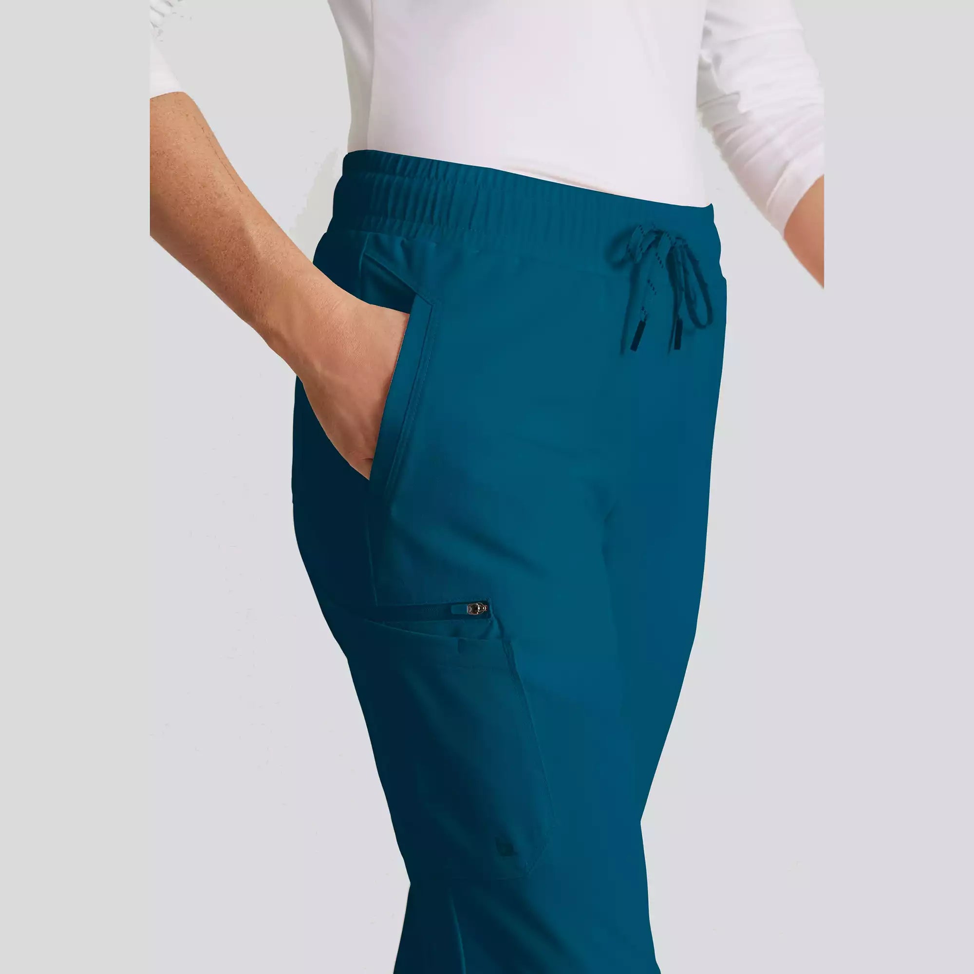 Barco Unify Women's 5 Pocket Elastic Waistband Rib Cuff Jogger | BUP647