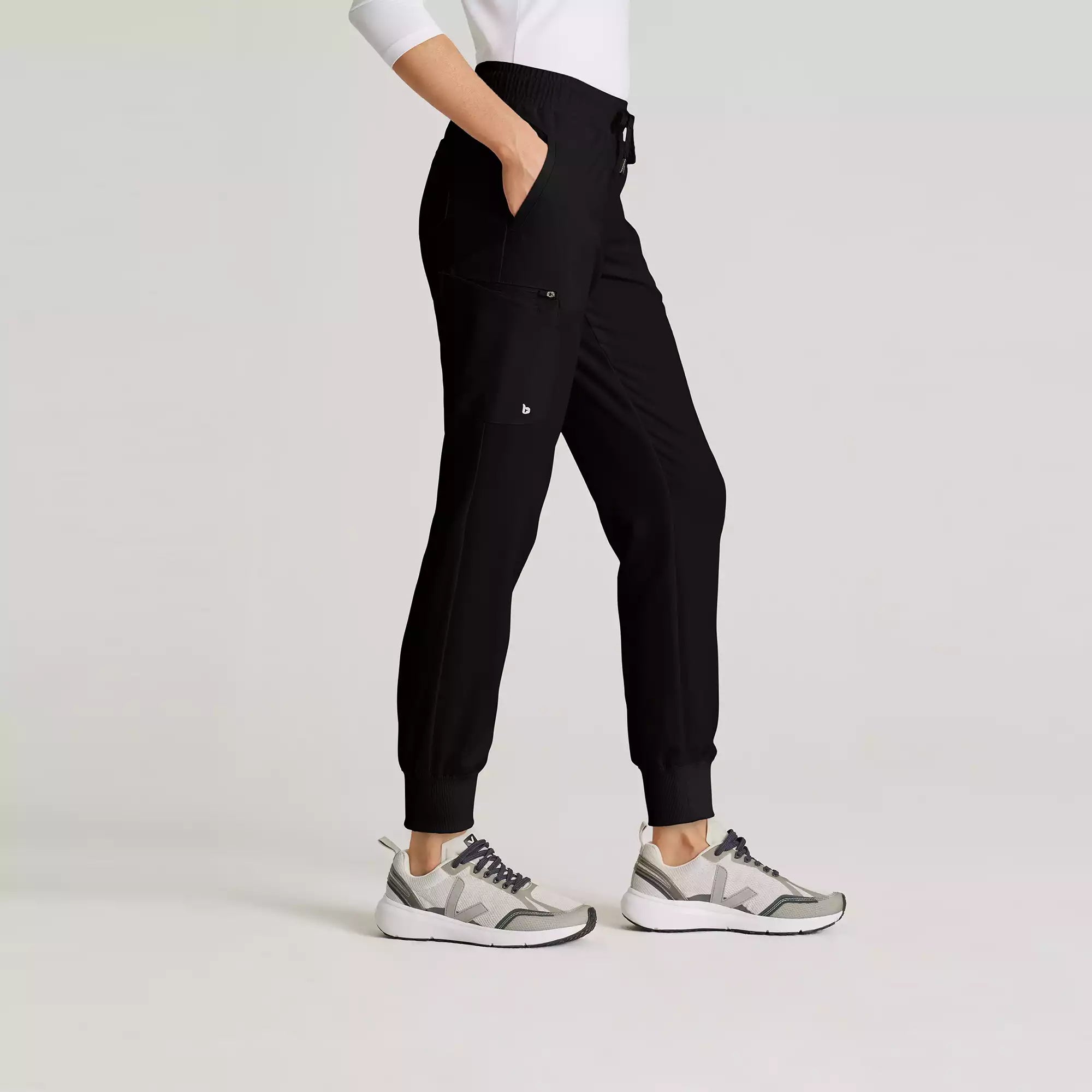 Barco Unify Women's 5 Pocket Elastic Waistband Rib Cuff Jogger | BUP647