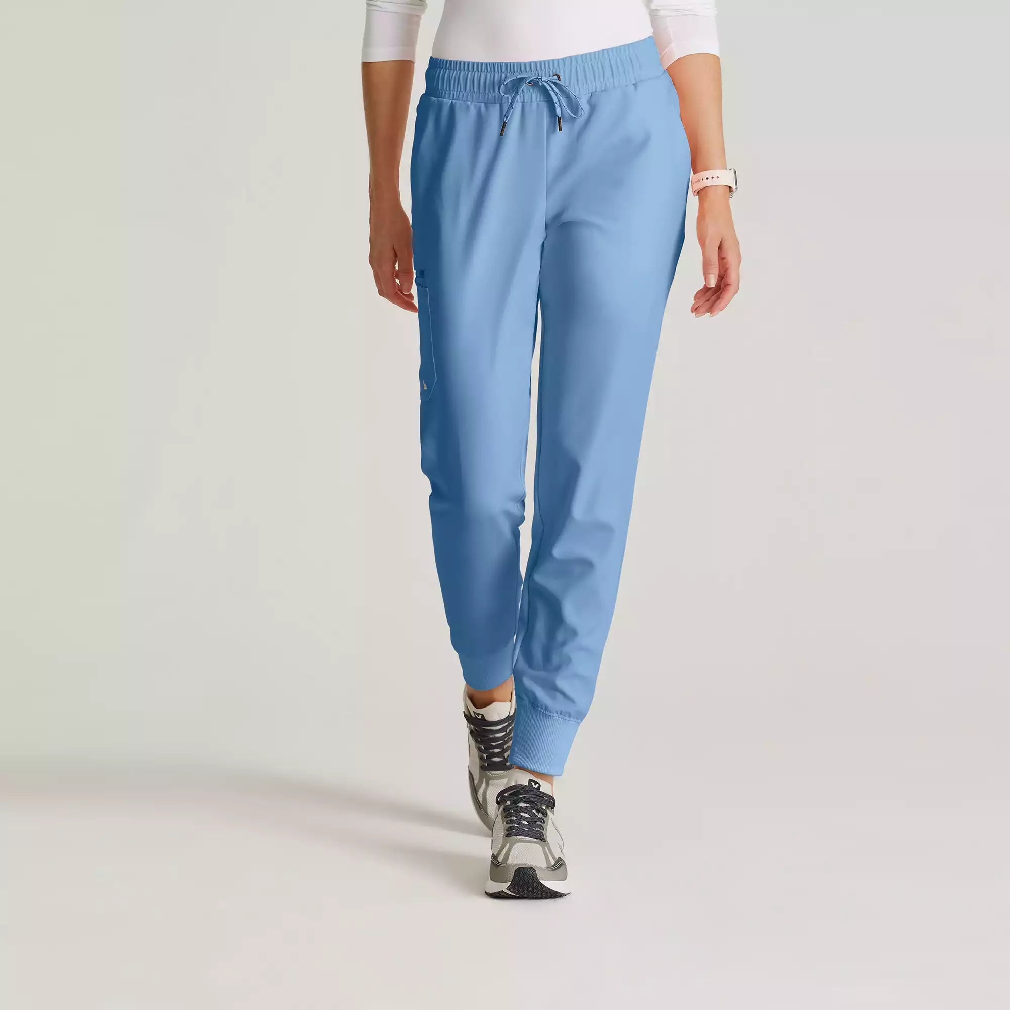 Barco Unify Women's 5 Pocket Elastic Waistband Rib Cuff Jogger | BUP647