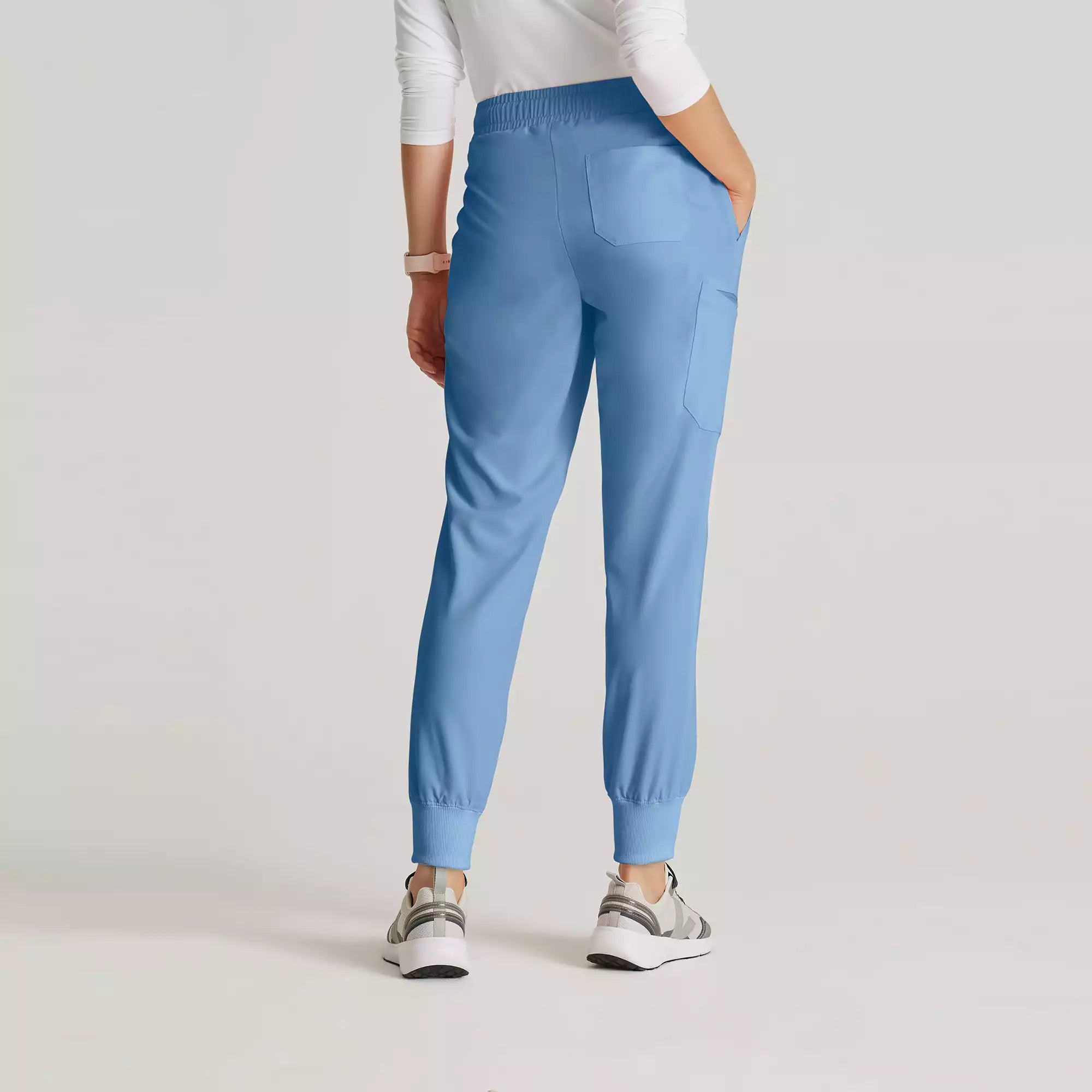 Barco Unify Women's 5 Pocket Elastic Waistband Rib Cuff Jogger | BUP647