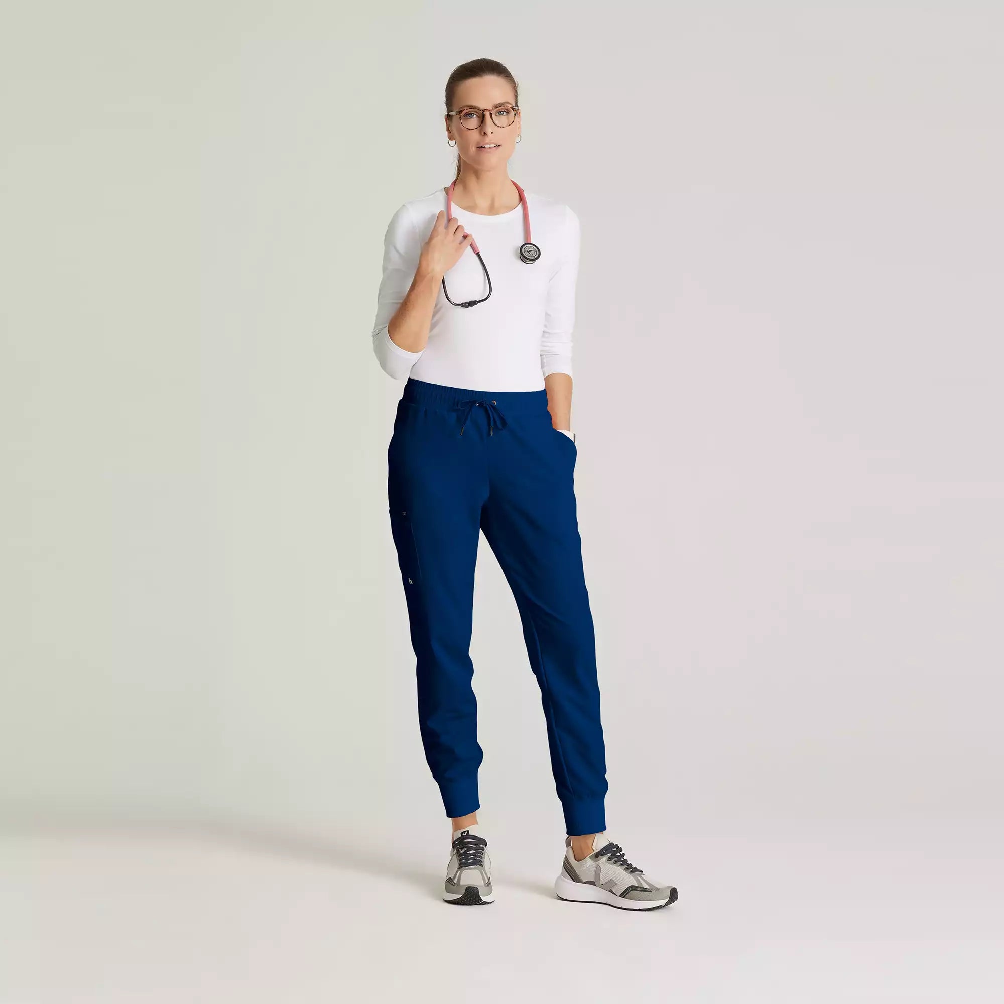 Barco Unify Women's 5 Pocket Elastic Waistband Rib Cuff Jogger | BUP647