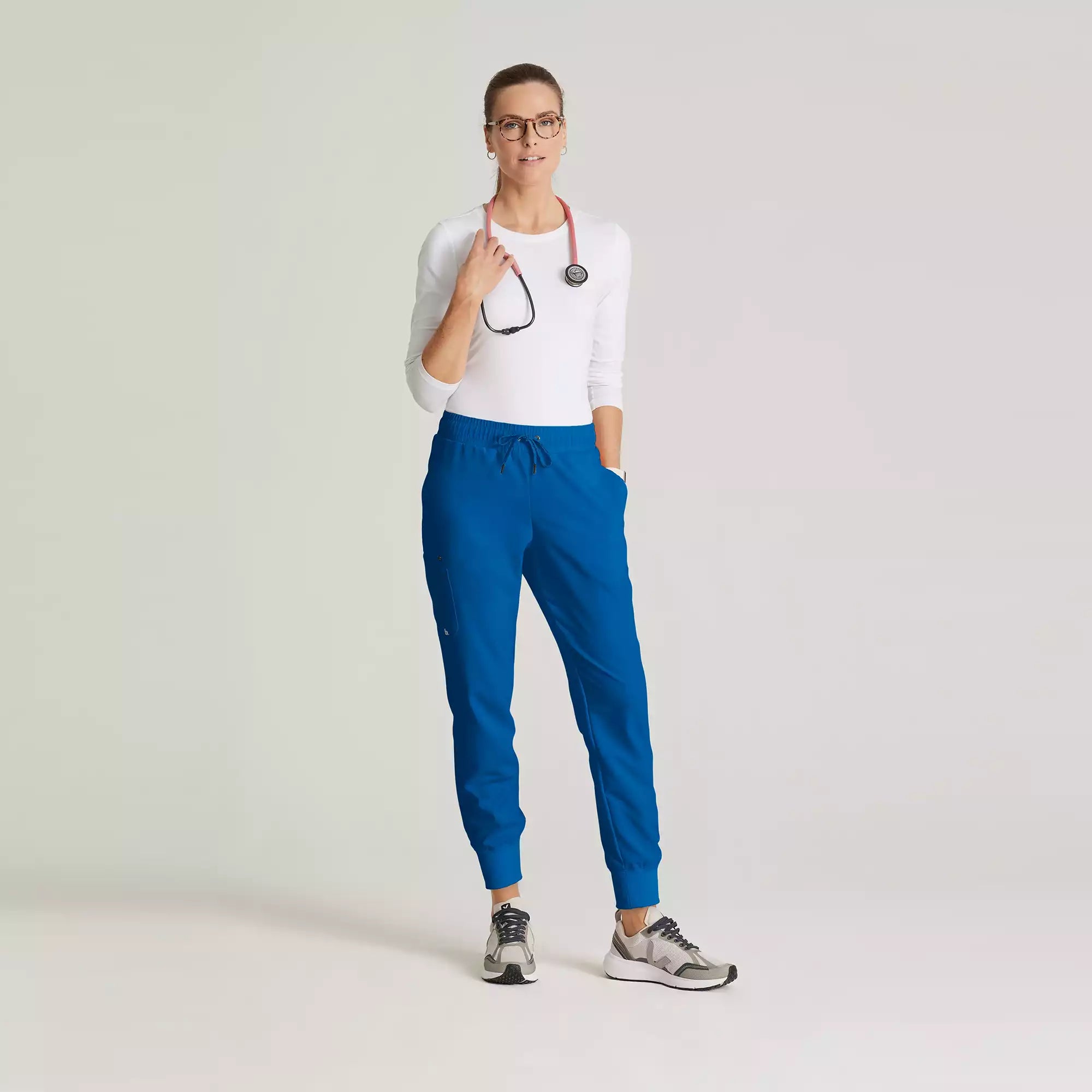 Barco Unify Women's 5 Pocket Elastic Waistband Rib Cuff Jogger | BUP647