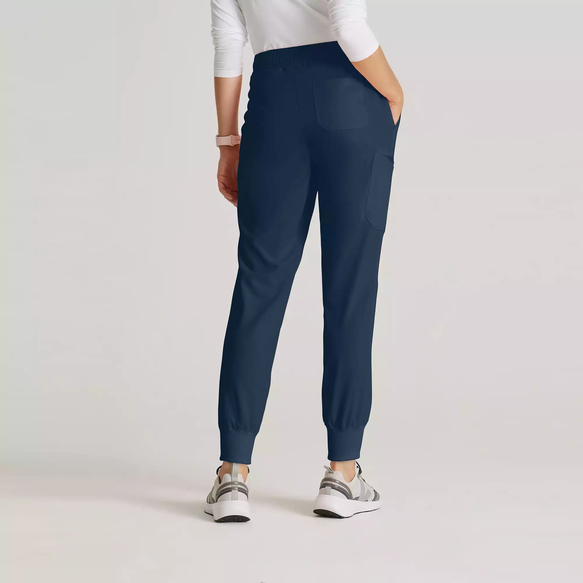 Barco Unify Women's 5 Pocket Elastic Waistband Rib Cuff Jogger | BUP647