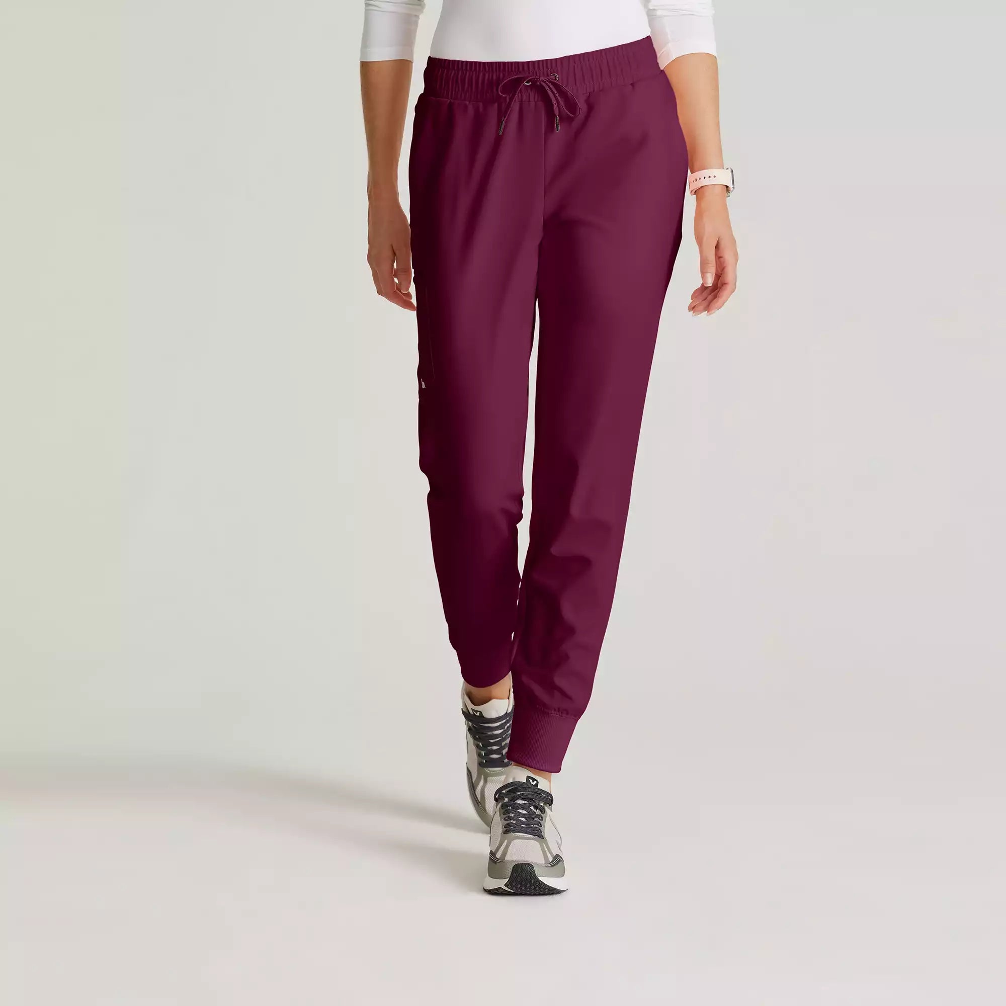 Barco Unify Women's 5 Pocket Elastic Waistband Rib Cuff Jogger | BUP647