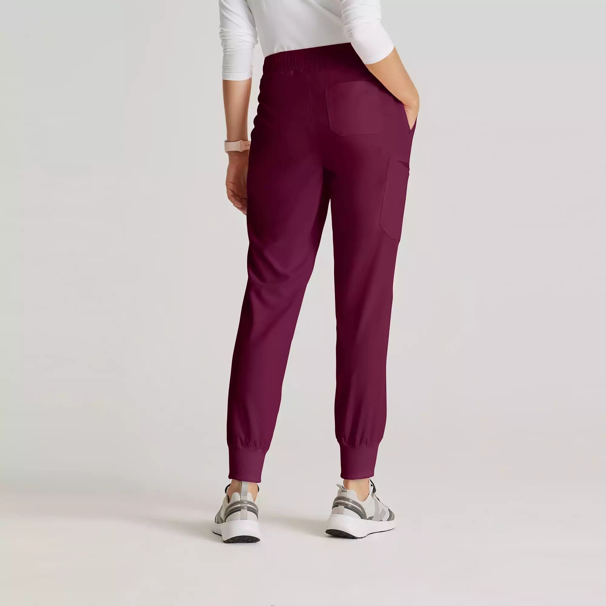 Barco Unify Women's 5 Pocket Elastic Waistband Rib Cuff Jogger | BUP647
