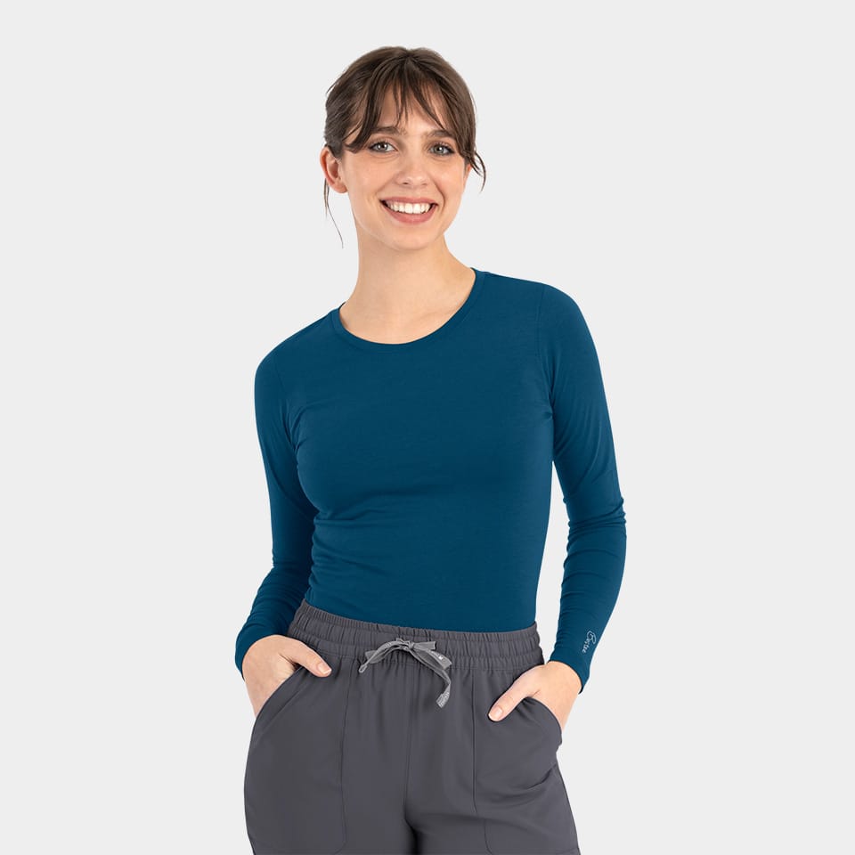 Bestee | Women's Long Sleeve Underscrub Tee