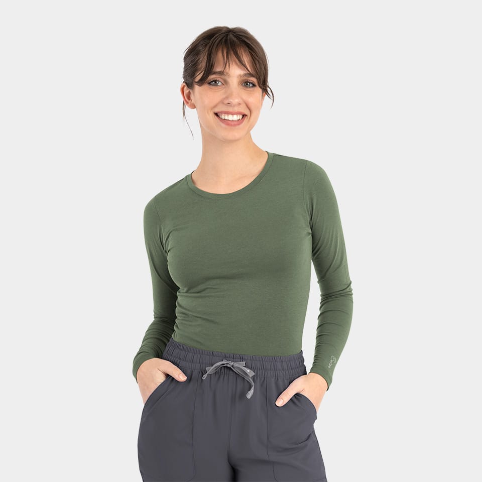 Bestee | Women's Long Sleeve Underscrub Tee
