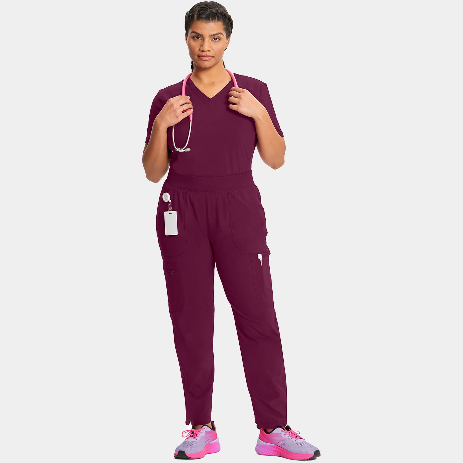 Mid Rise Tapered Leg Pull-on Pant Petite Length |CK065AP
