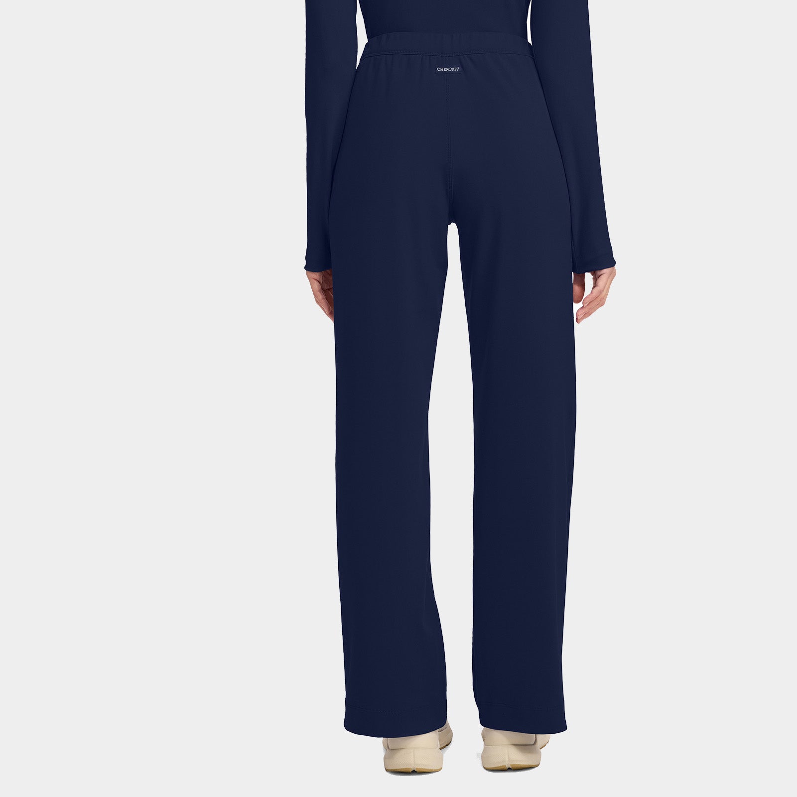 Women’s Pintuck Wide Leg Scrub Pant Regular Length| CK162