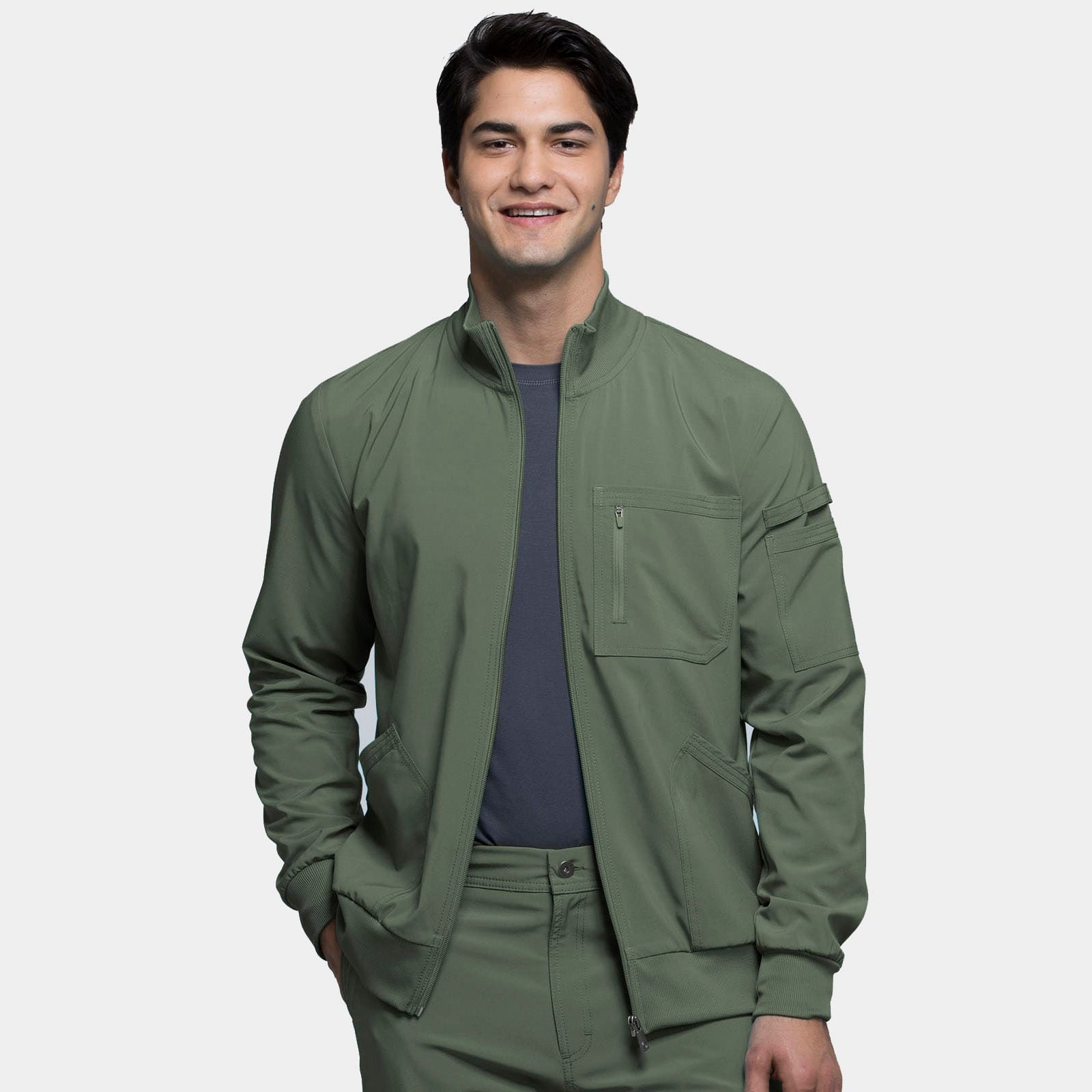 Men's Zip Front Jacket | CK305A