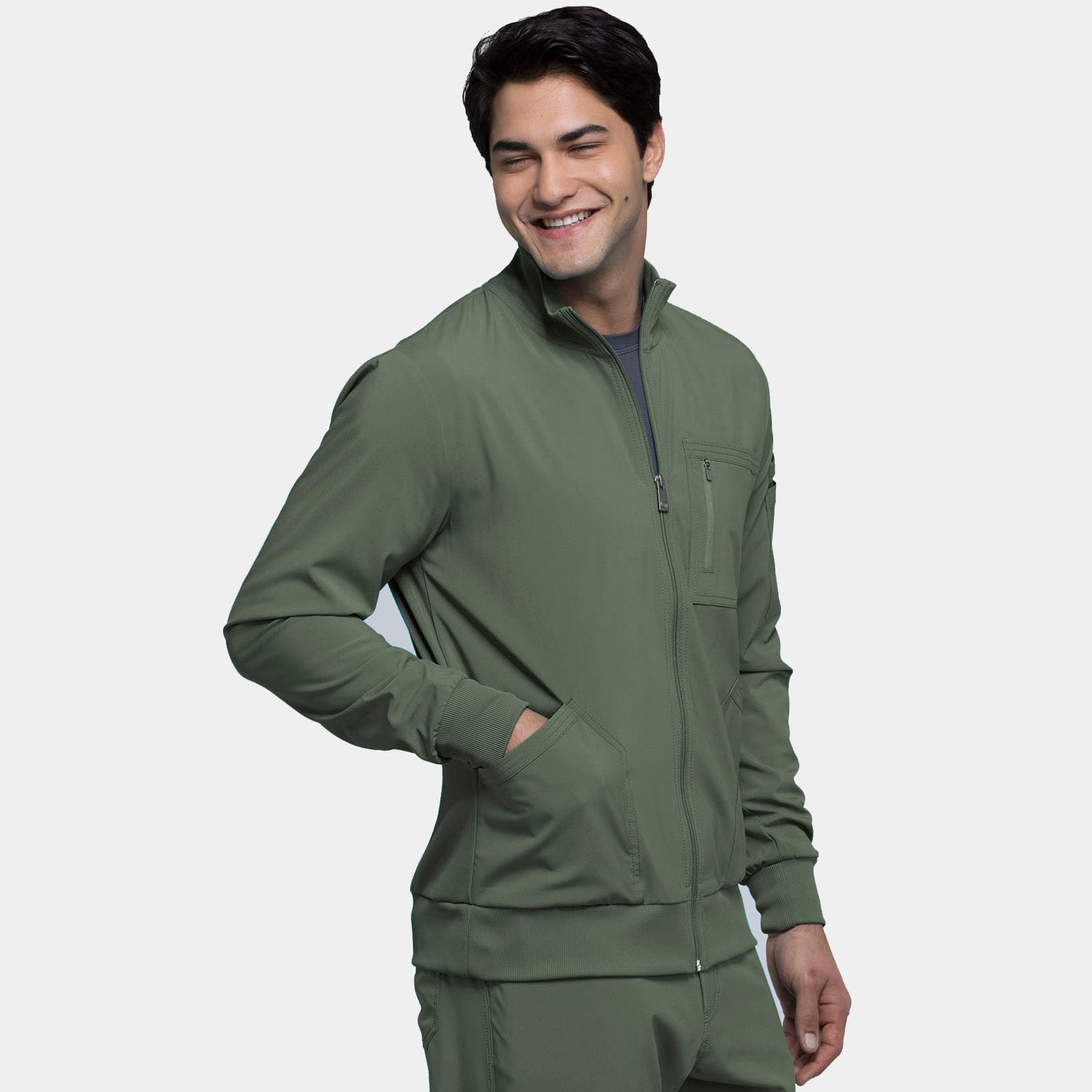 Men's Zip Front Jacket | CK305A