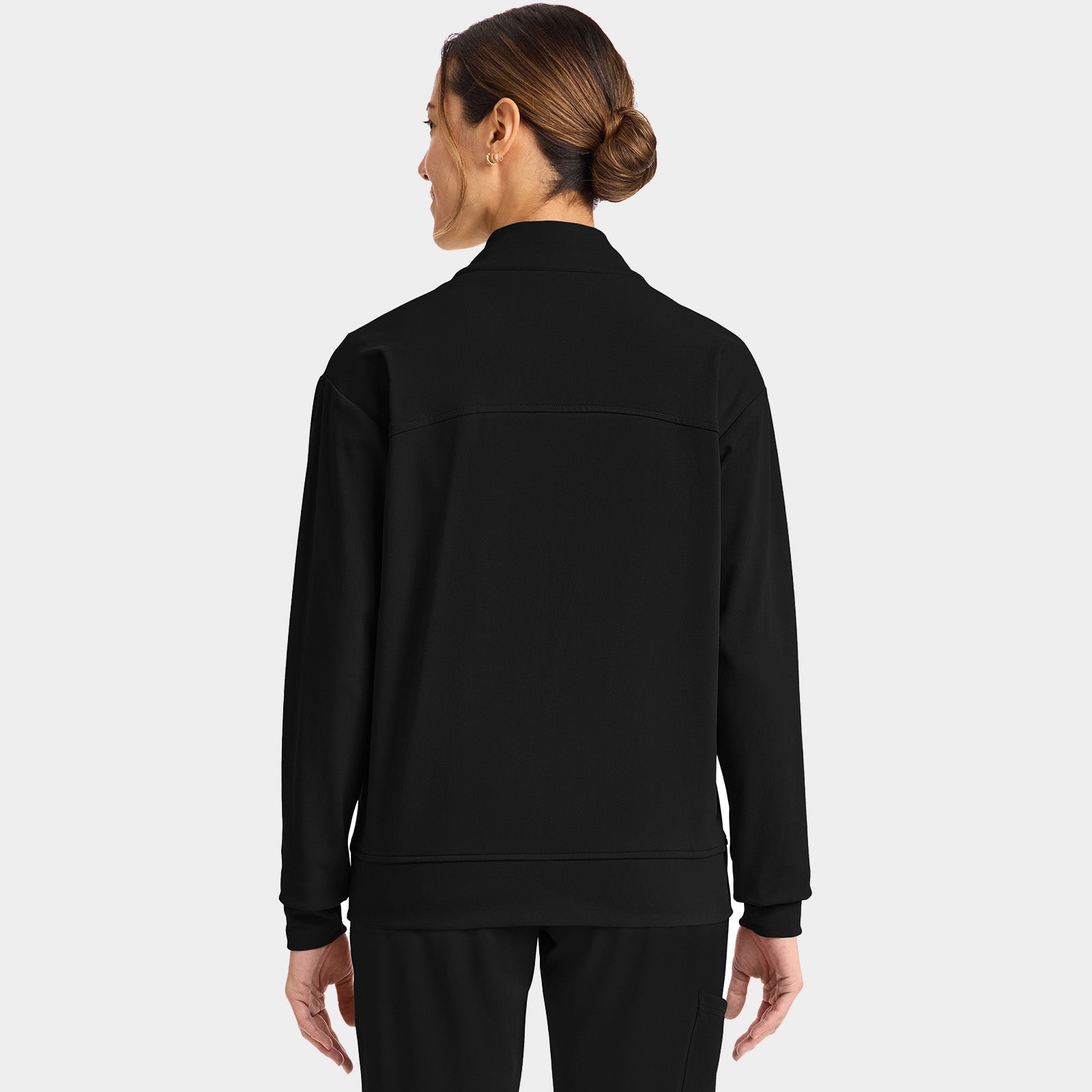 Women’s Shawl Collar Scrub Jacket | CK353