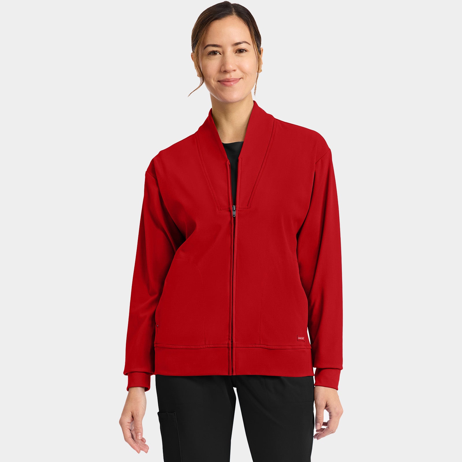 Cherokee Achieve Women’s Shawl Collar Scrub Jacket