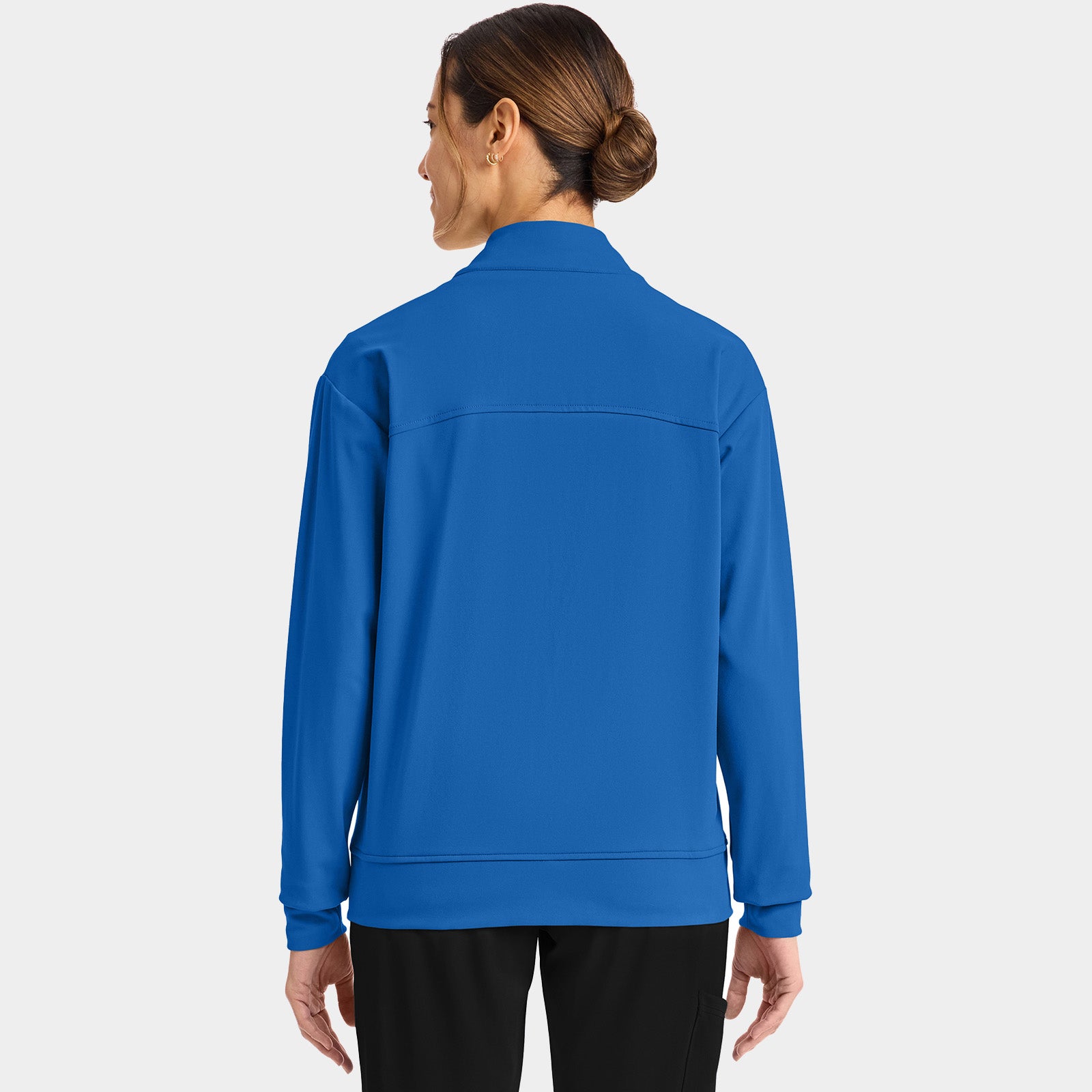 Women’s Shawl Collar Scrub Jacket | CK353