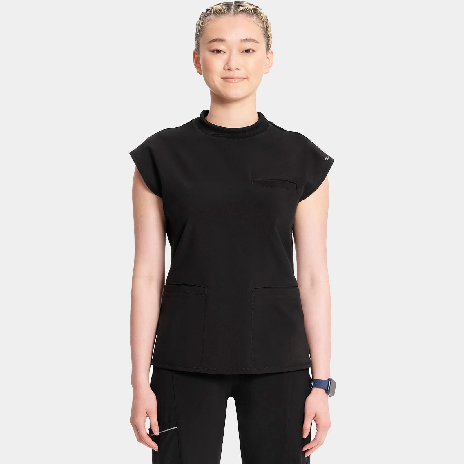 Mock Neck Top | CK742A