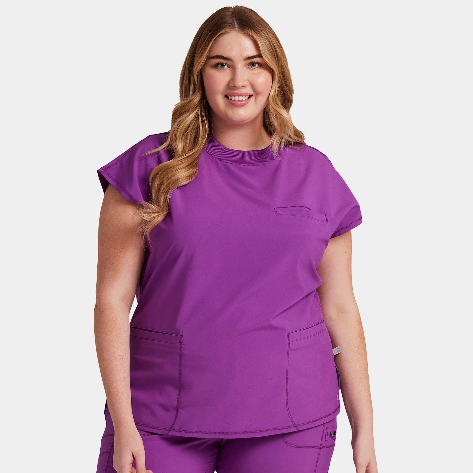 Mock Neck Top | CK742A
