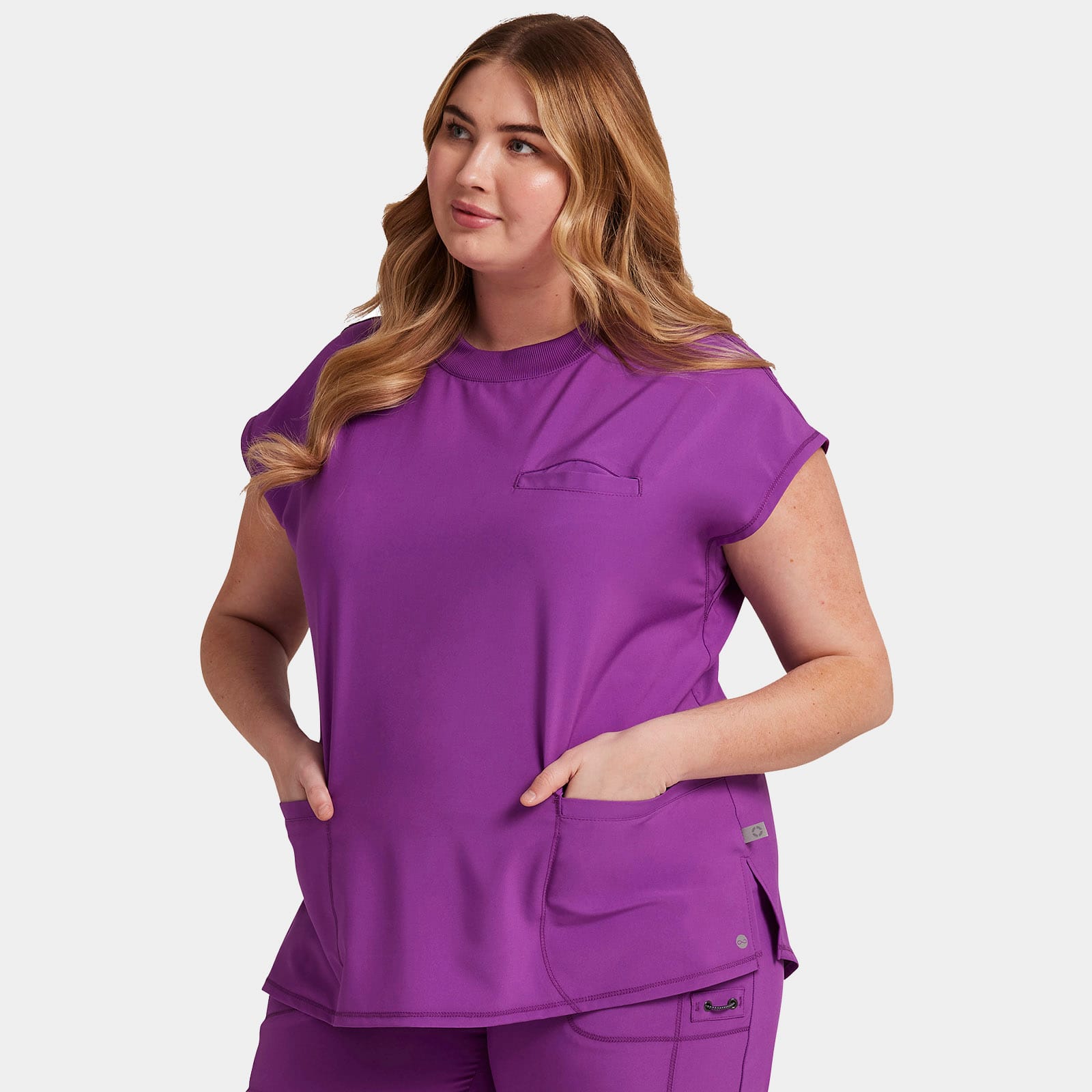 Mock Neck Top | CK742A