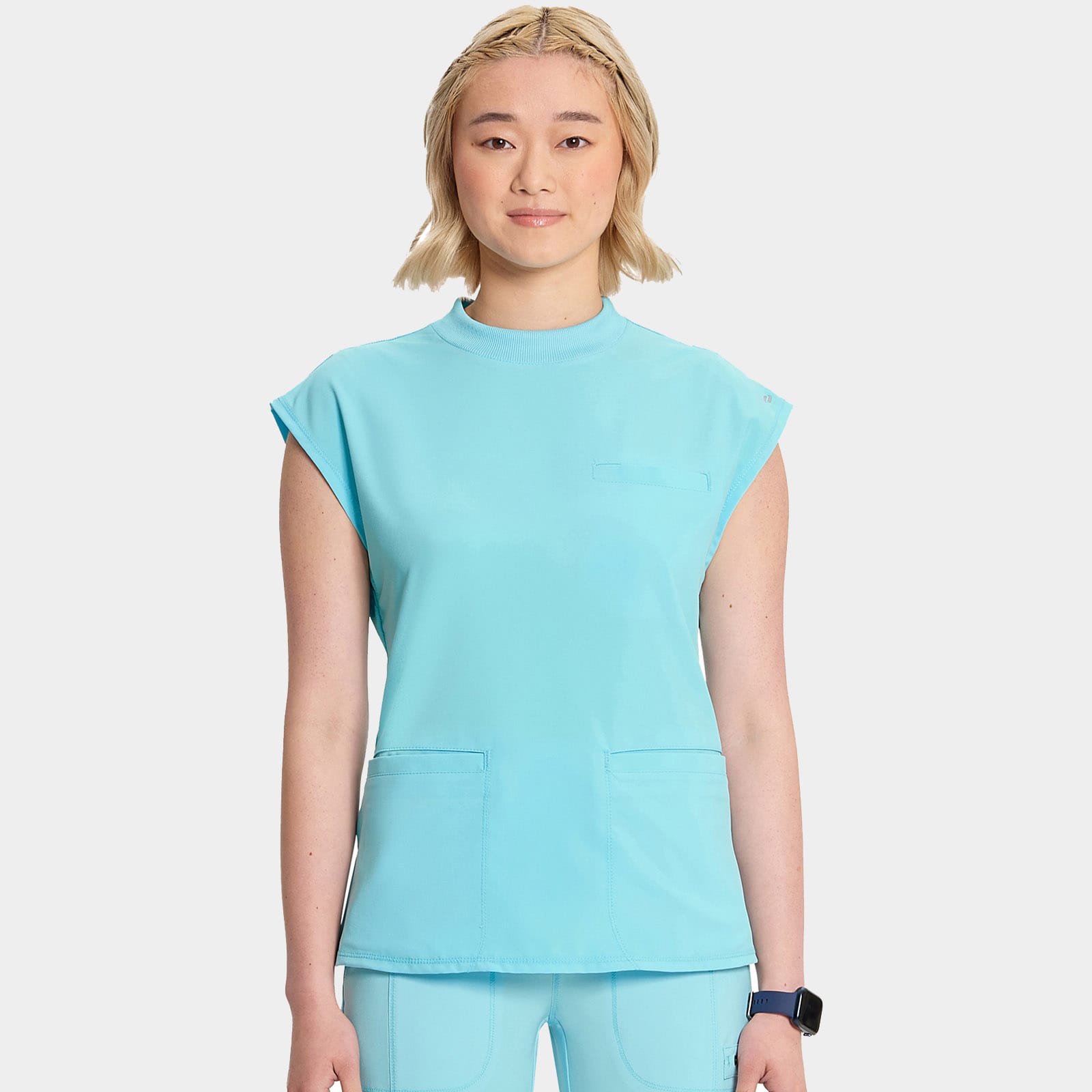 Mock Neck Top | CK742A
