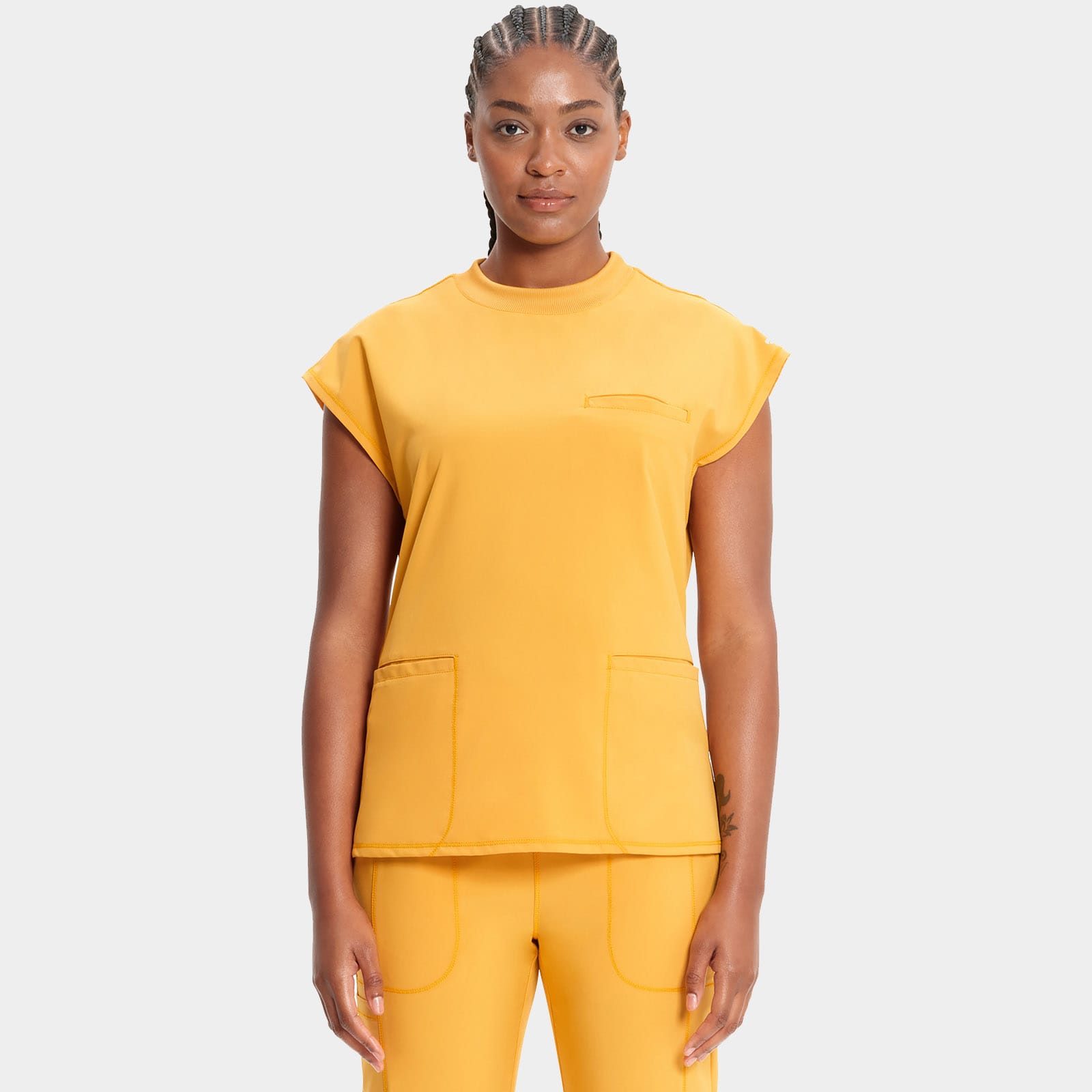 Mock Neck Top | CK742A