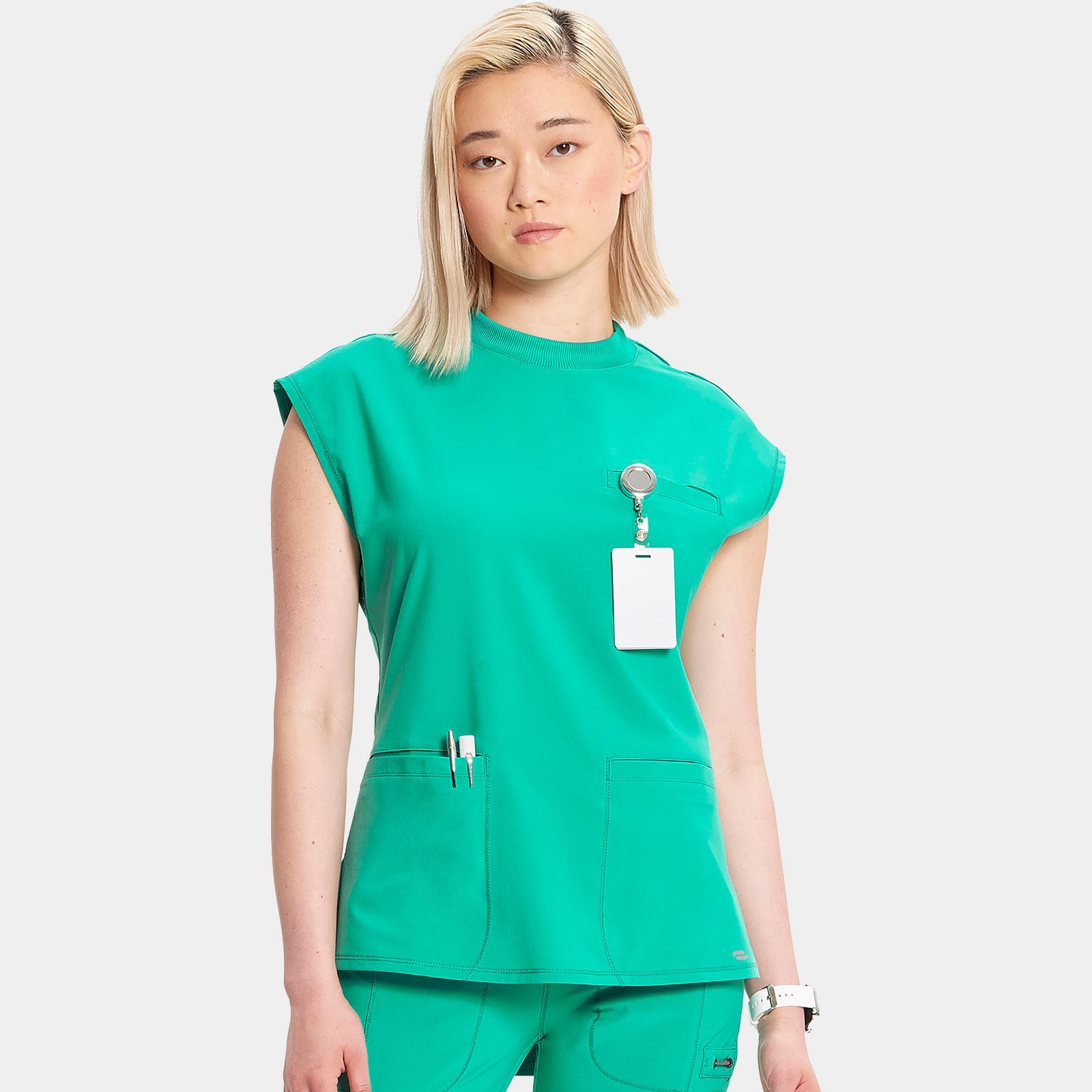 Mock Neck Top | CK742A