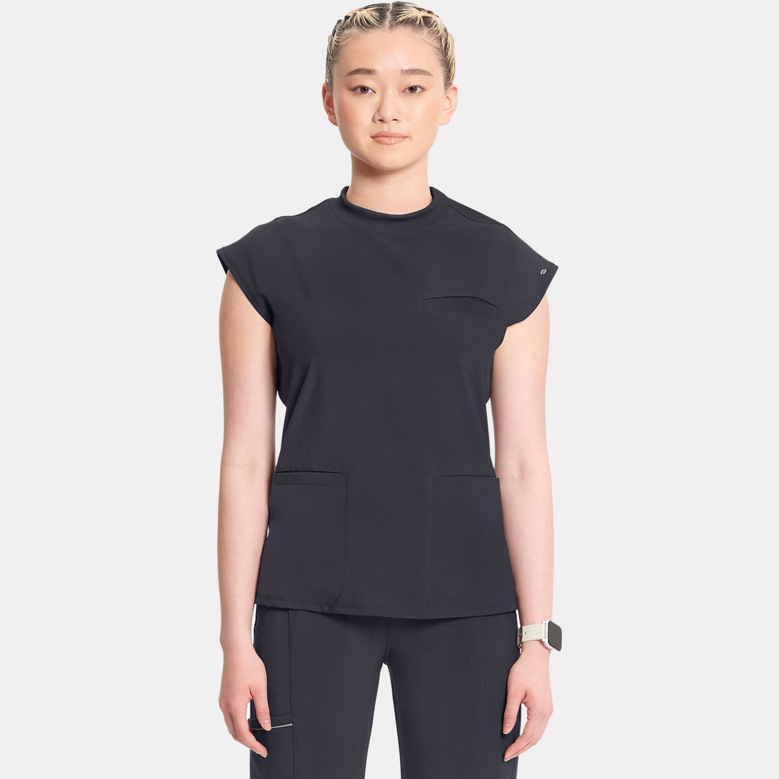 Mock Neck Top | CK742A