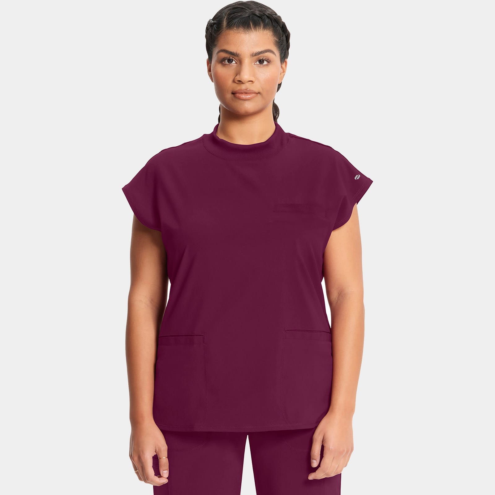 Mock Neck Top | CK742A