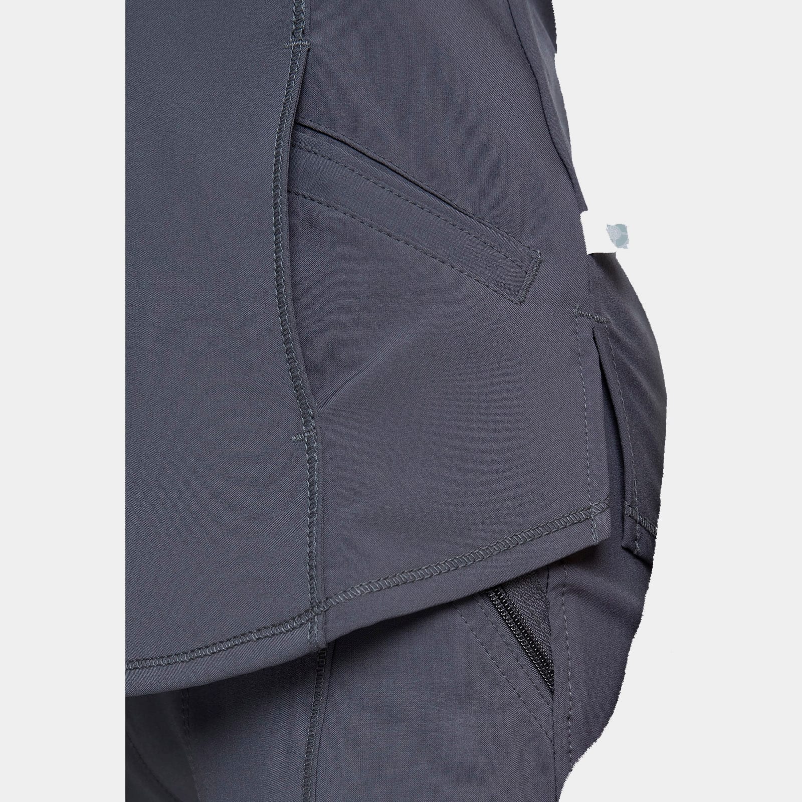 Zip Front V-Neck Top | CK810A