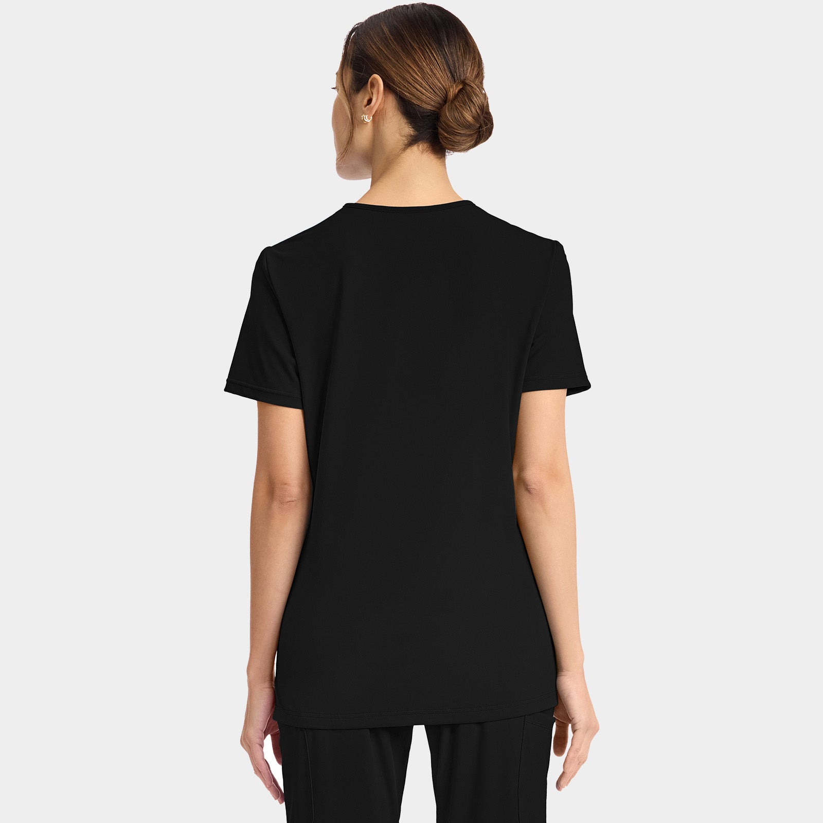 Women's 2-Pocket V-Neck Top | CK832