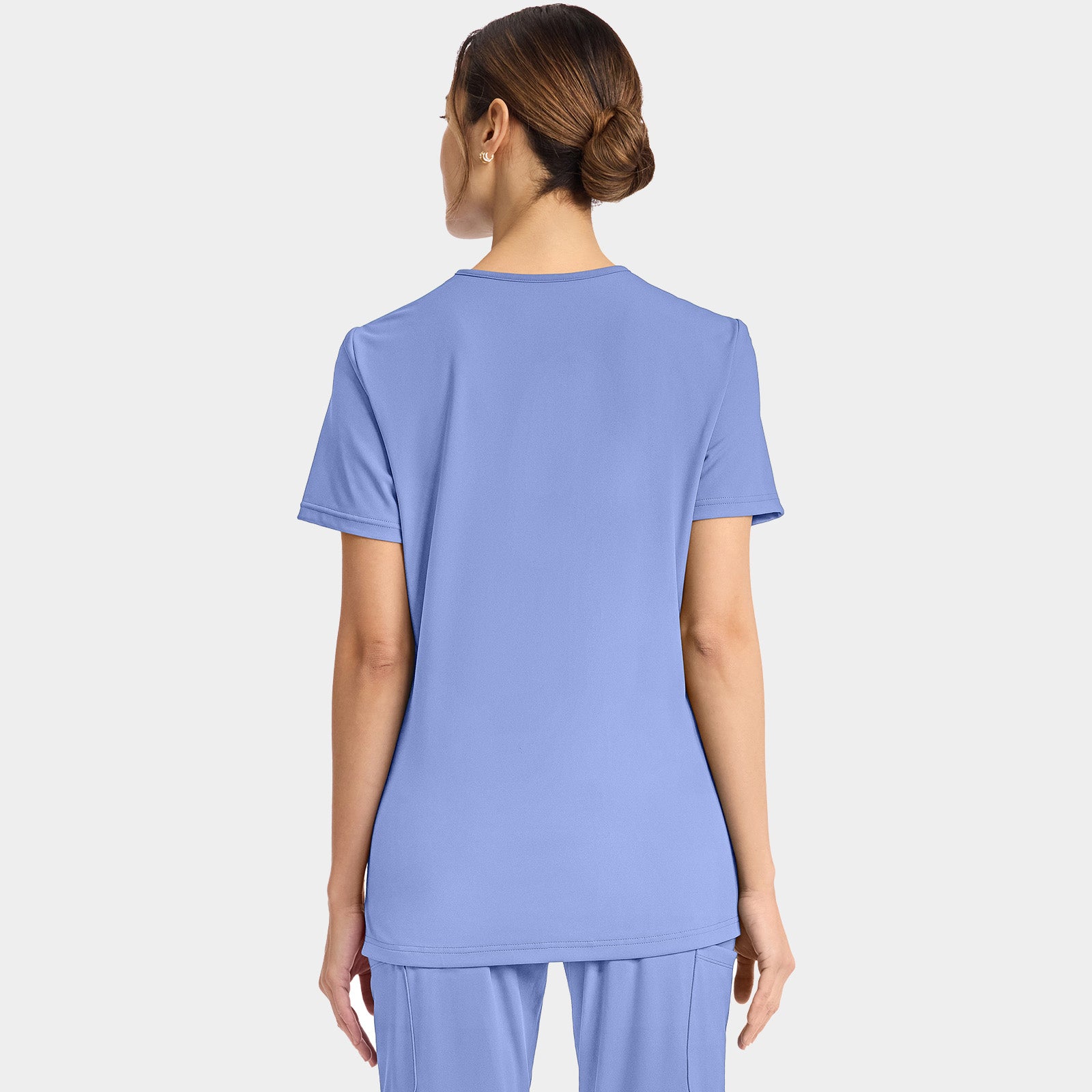 Women's 2-Pocket V-Neck Top | CK832