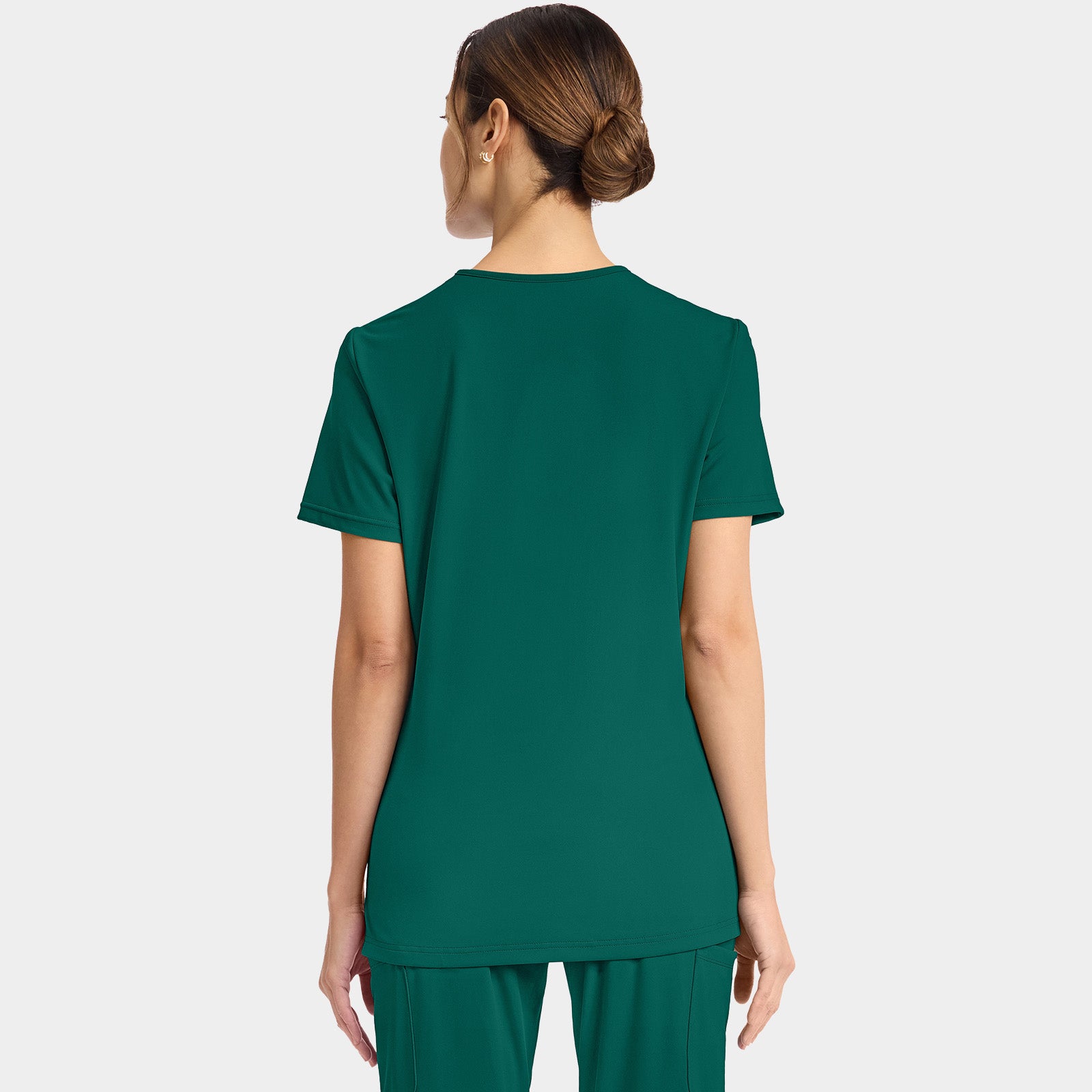 Women's 2-Pocket V-Neck Top | CK832