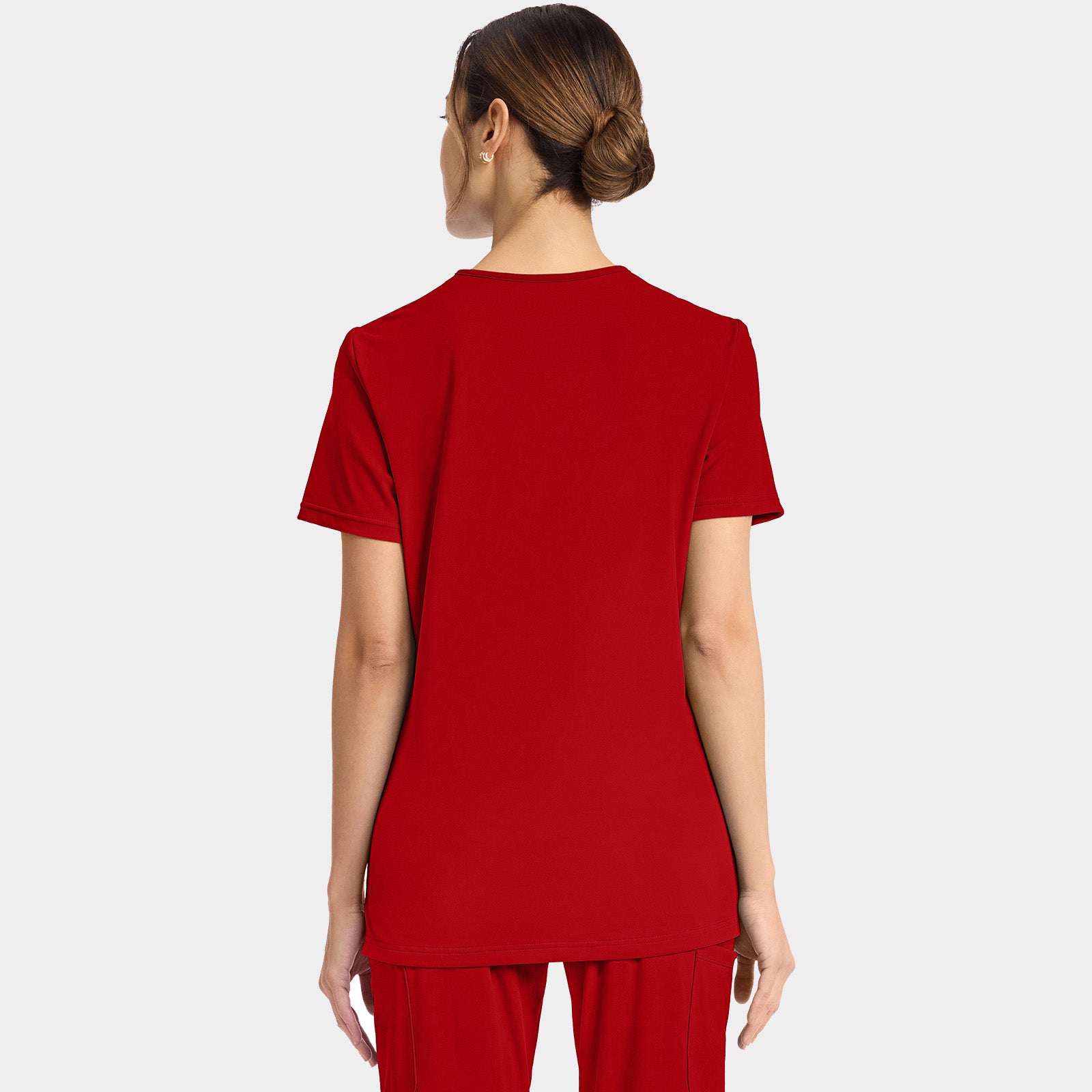 Women's 2-Pocket V-Neck Top | CK832