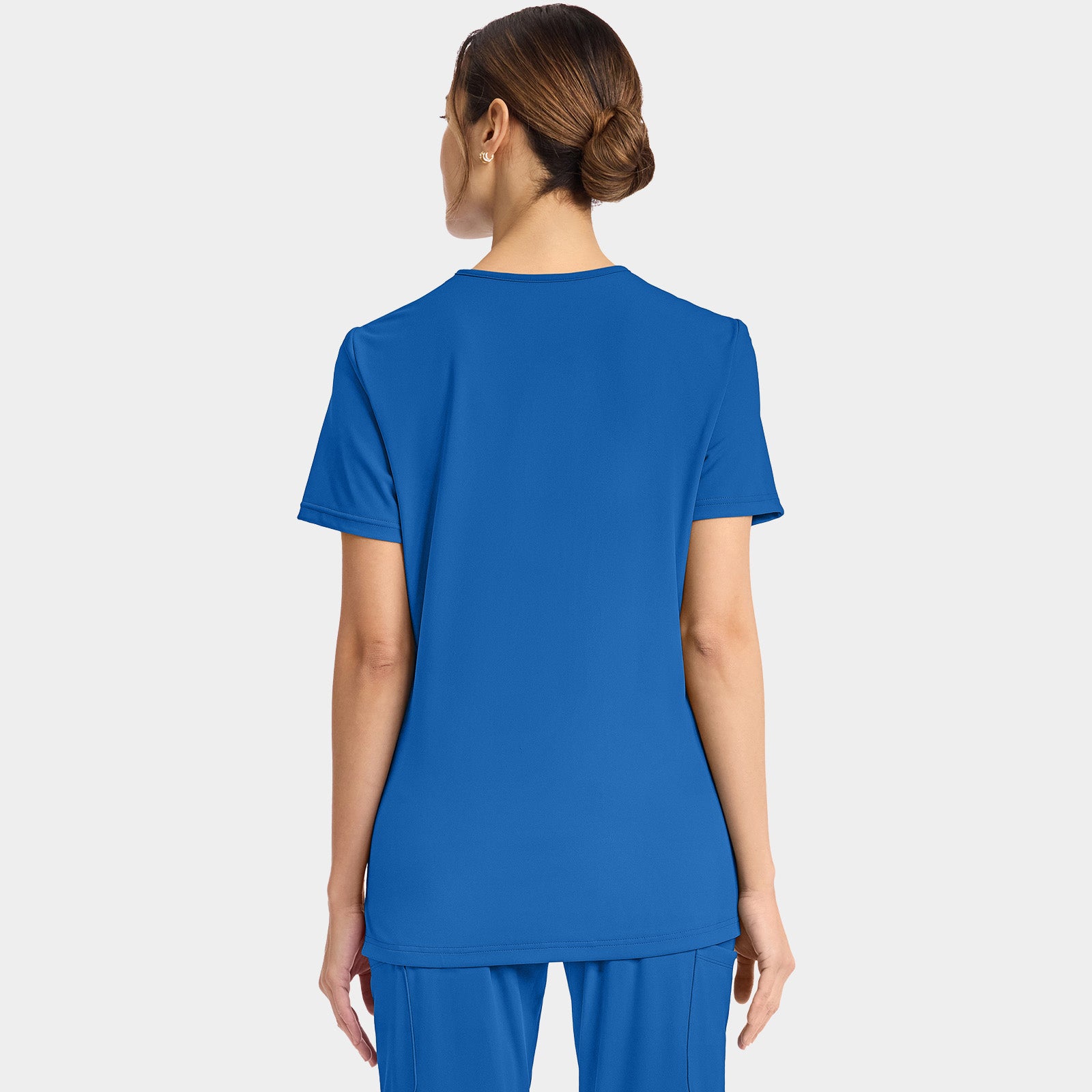 Women's 2-Pocket V-Neck Top | CK832