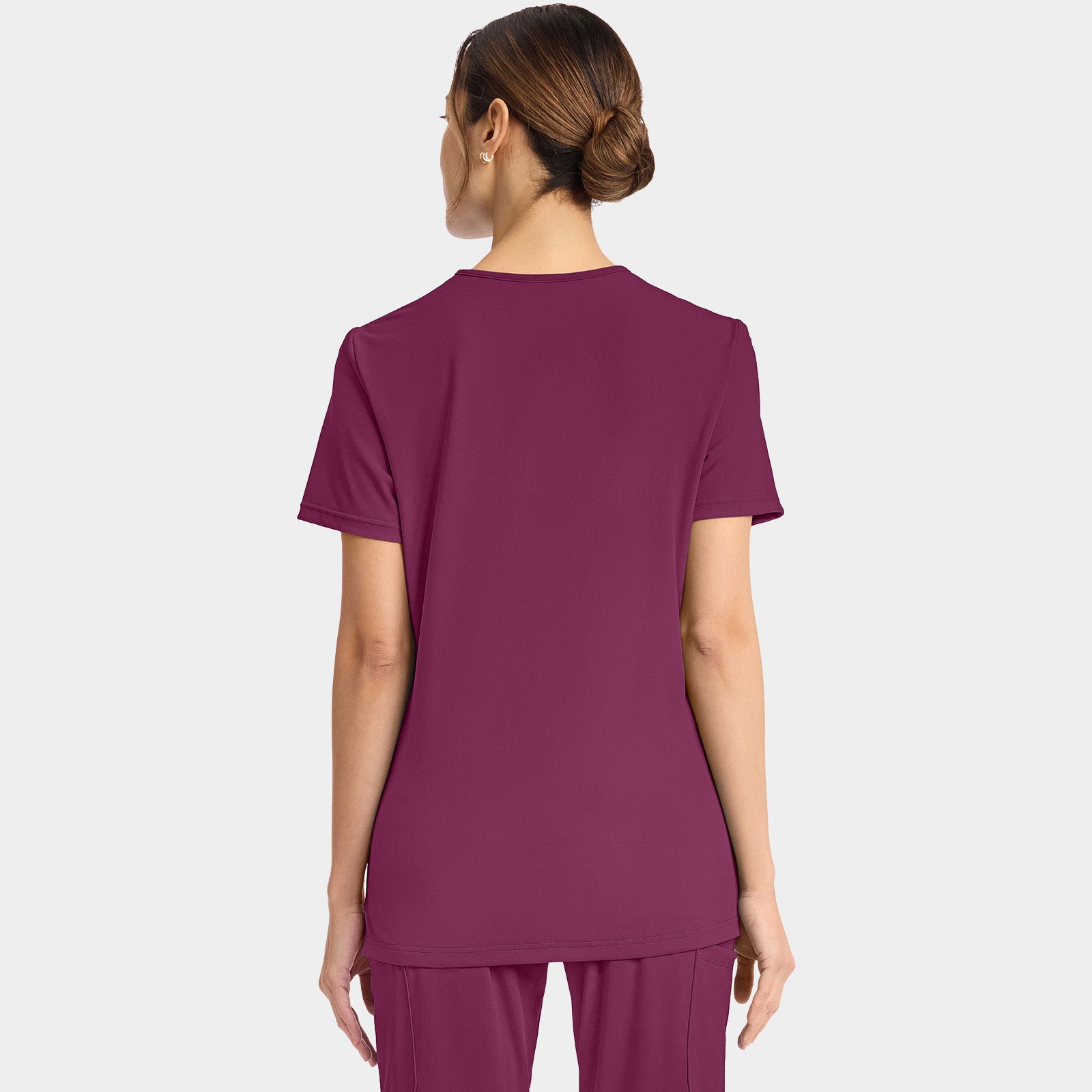 Women's 2-Pocket V-Neck Top | CK832