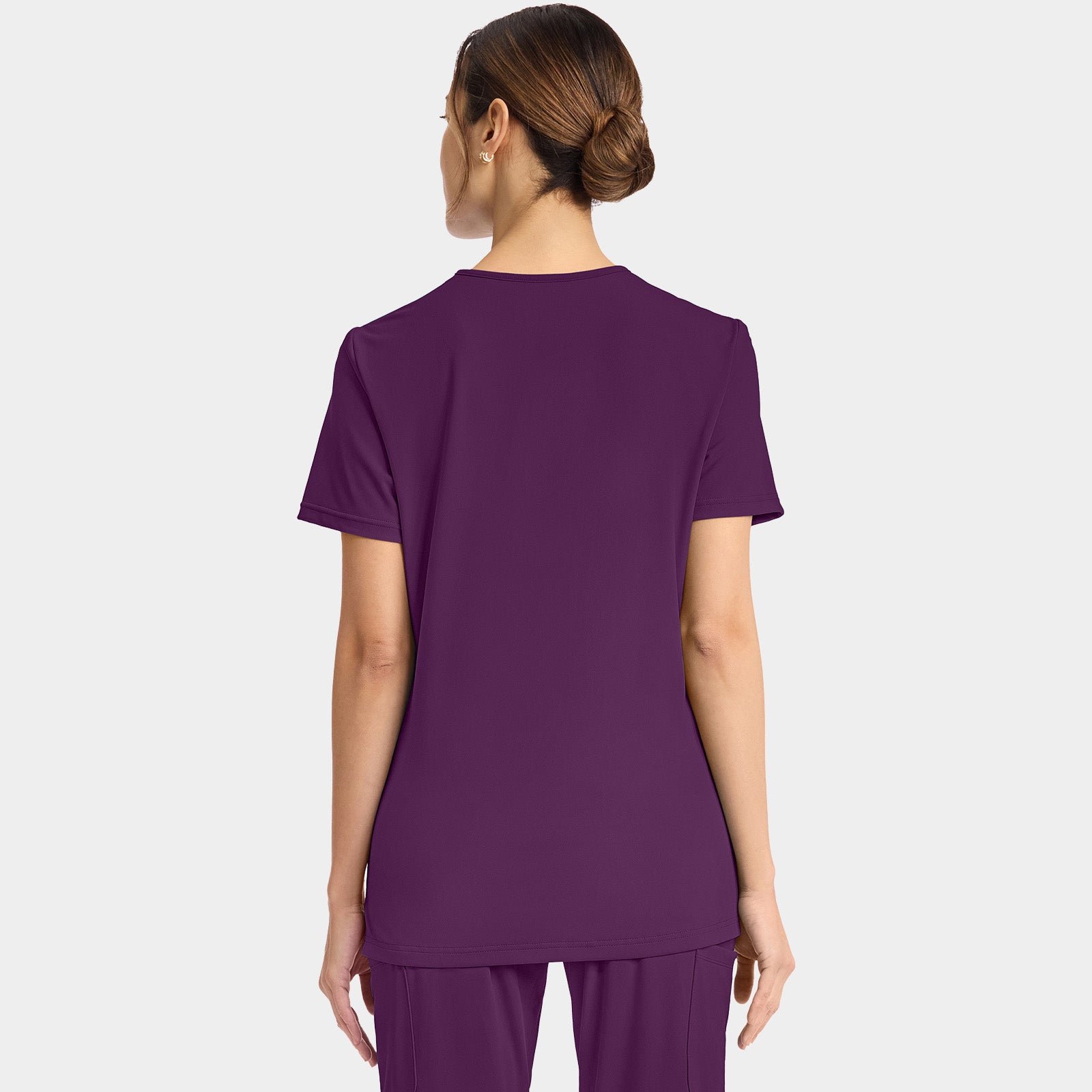 Women's 2-Pocket V-Neck Top | CK832