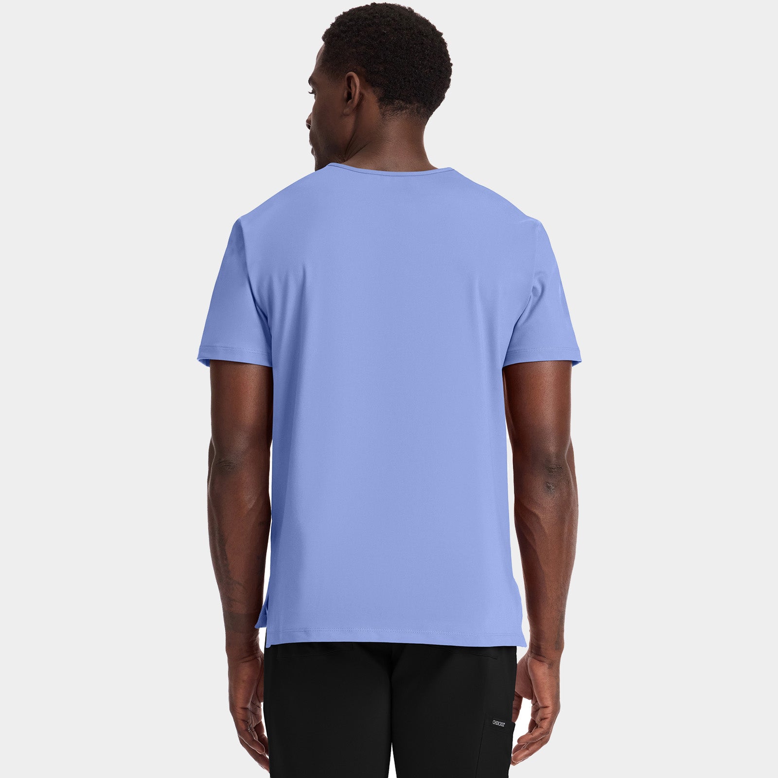 Men’s Tuck-In Chest Pocket V-Neck Scrub Top | CK834