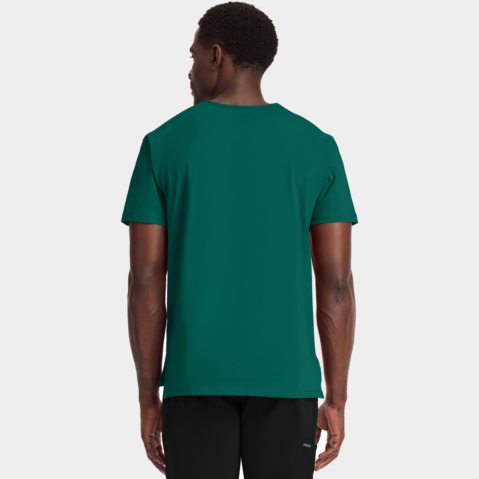 Men’s Tuck-In Chest Pocket V-Neck Scrub Top | CK834