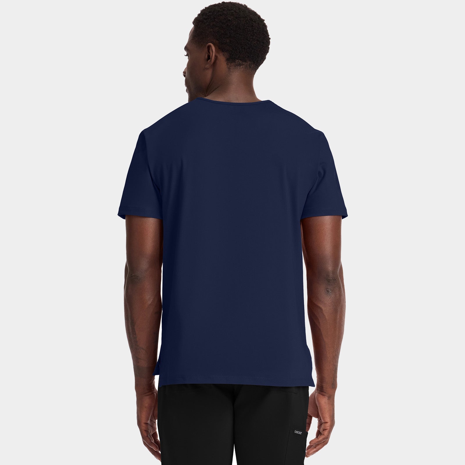 Men’s Tuck-In Chest Pocket V-Neck Scrub Top | CK834