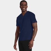 Men’s Tuck-In Chest Pocket V-Neck Scrub Top | CK834